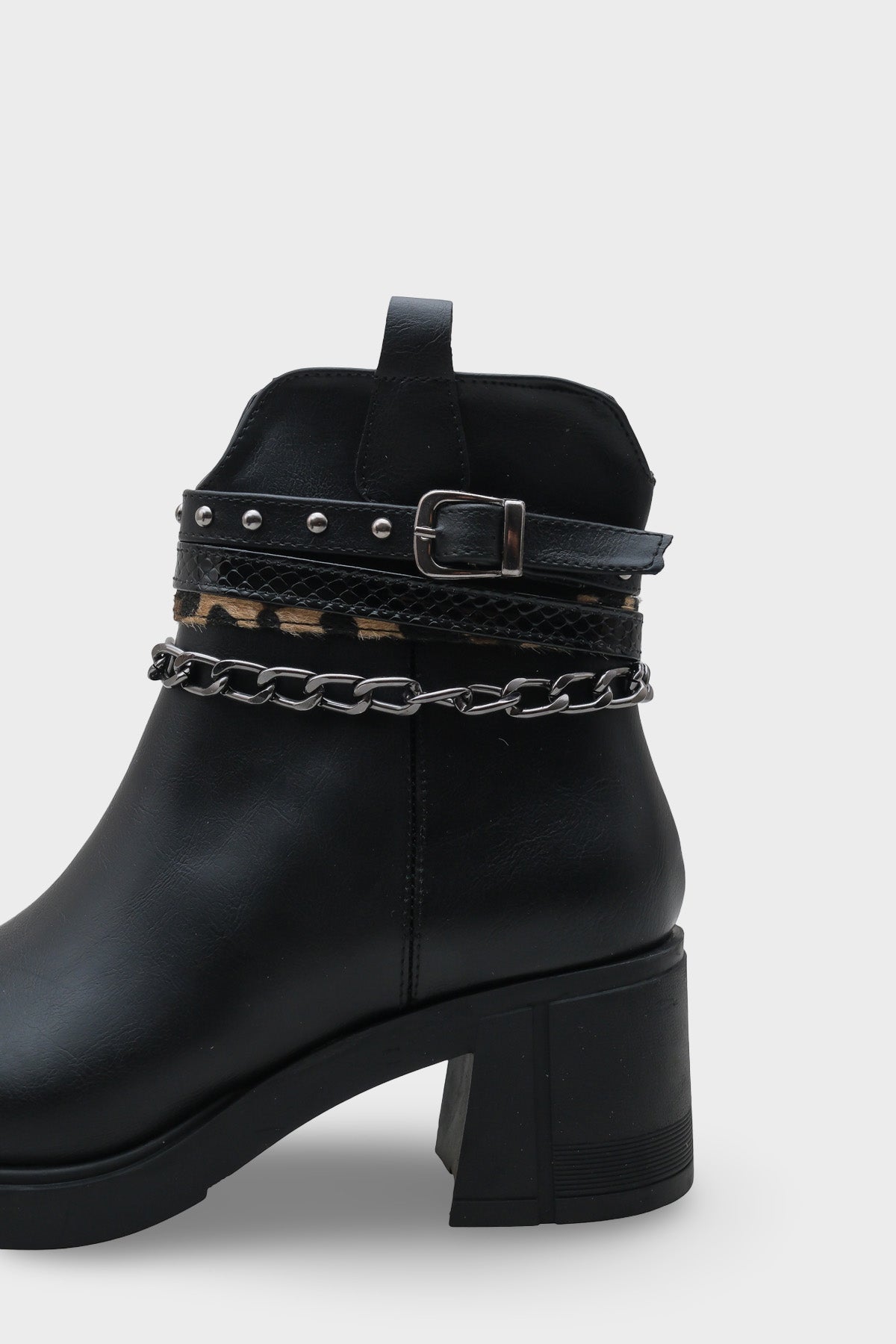 Meridith Metal Tokalı Kadın Bot