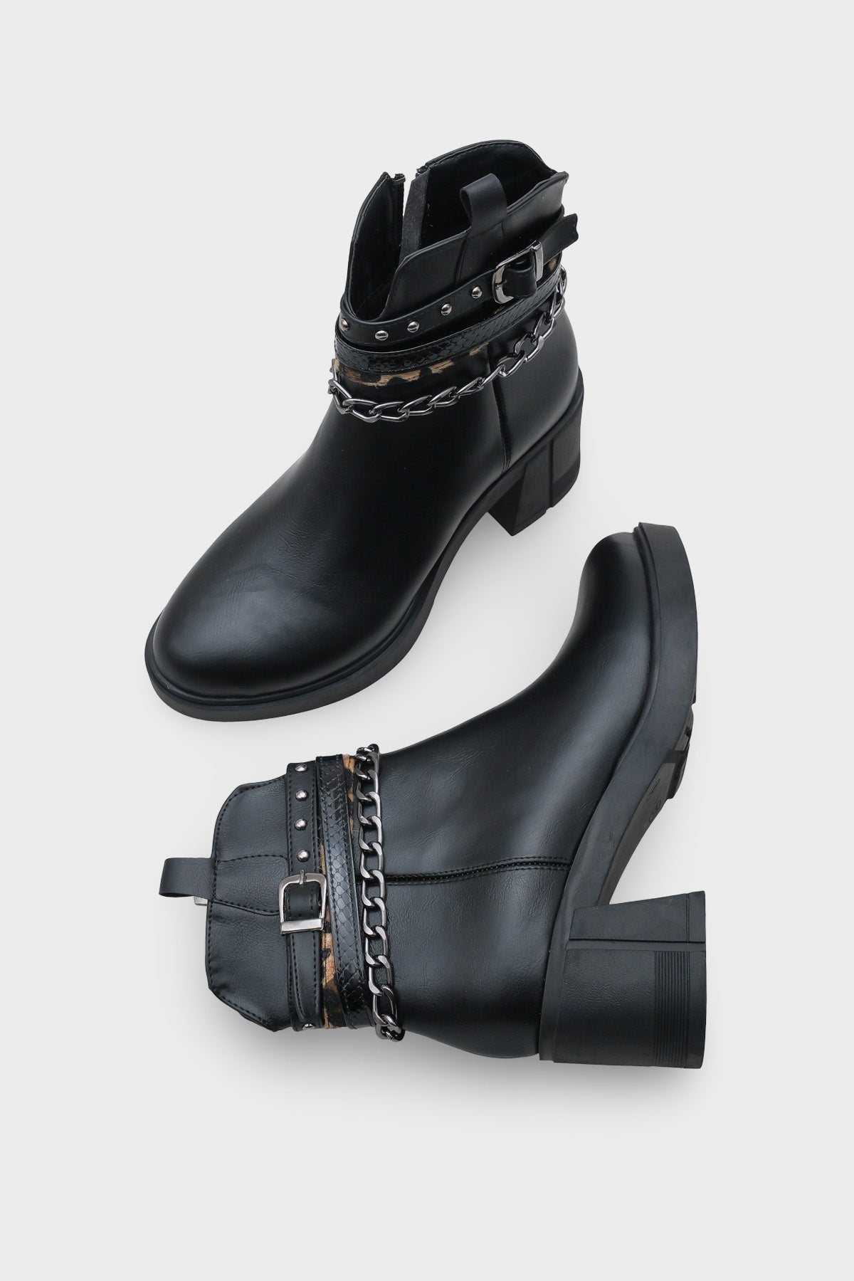 Meridith Metal Tokalı Kadın Bot