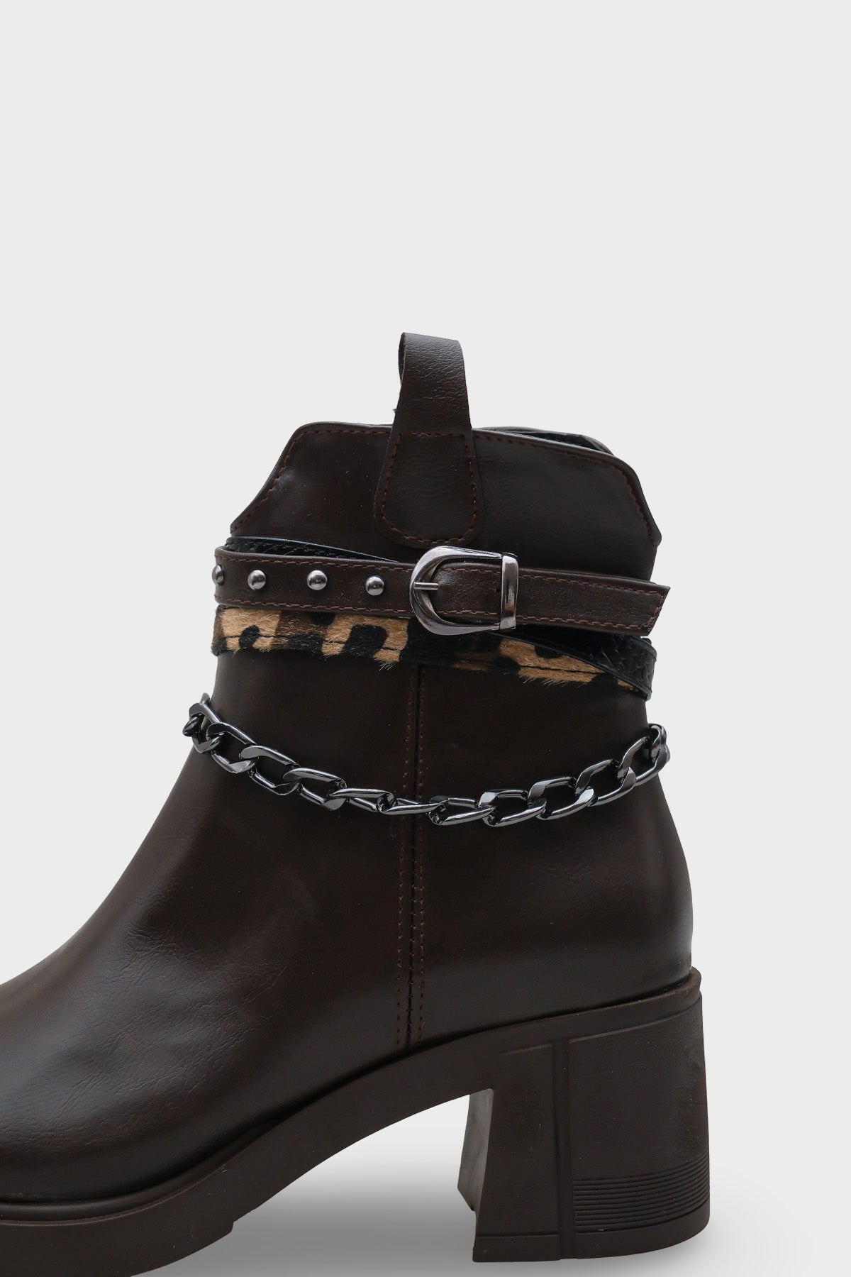 Meridith Metal Tokalı Kadın Bot