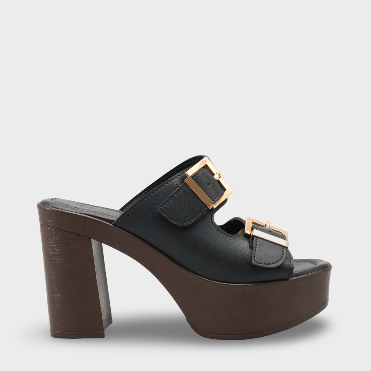 Rory Platform Çift Tokalı Kadın Terlik