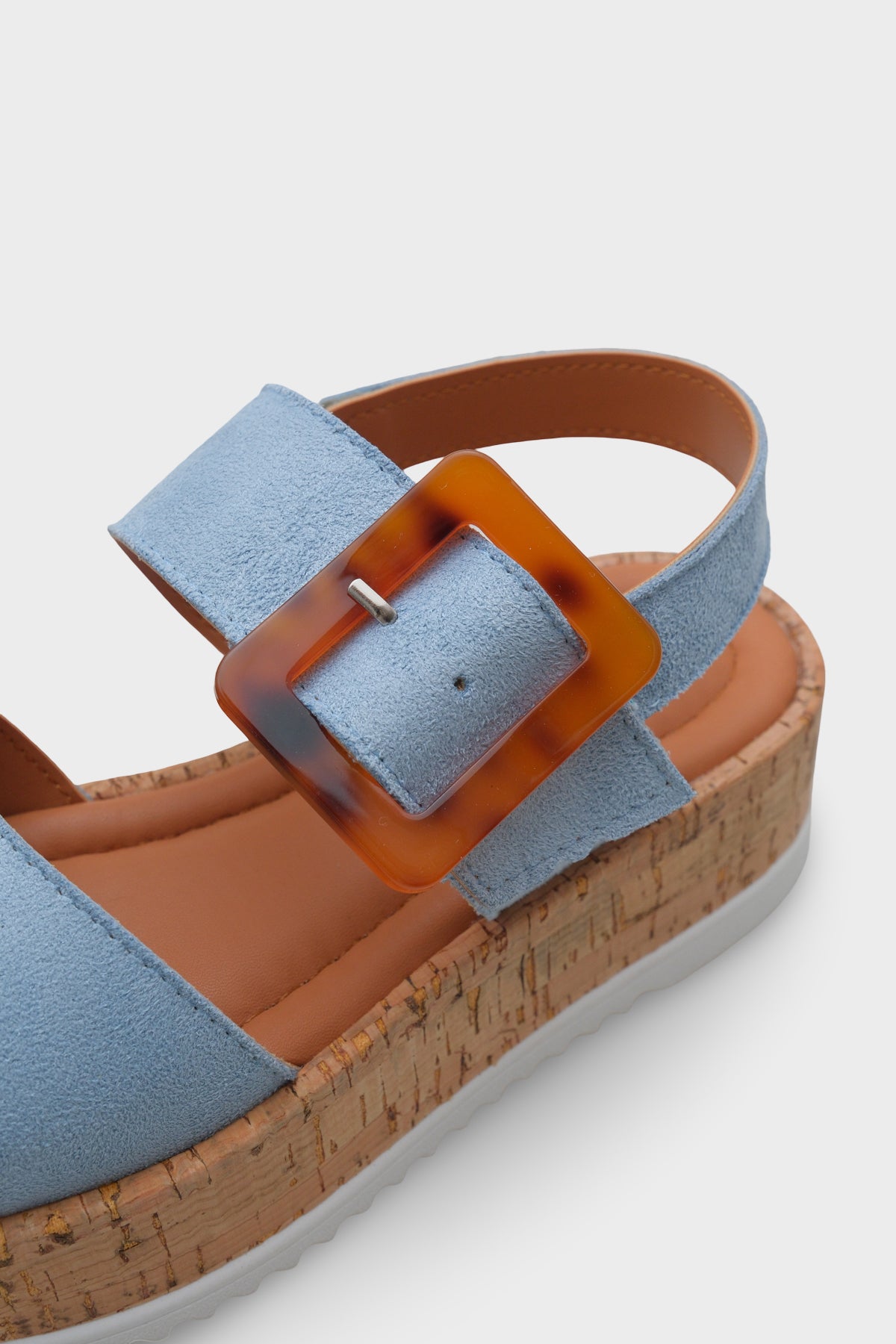 Bertie Dolgu Topuklu Bantlı Kadın Sandalet