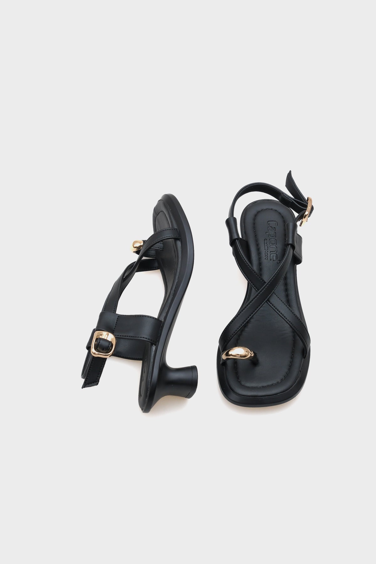 Vally Orta Topuklu Parmak Arası Kadın Sandalet