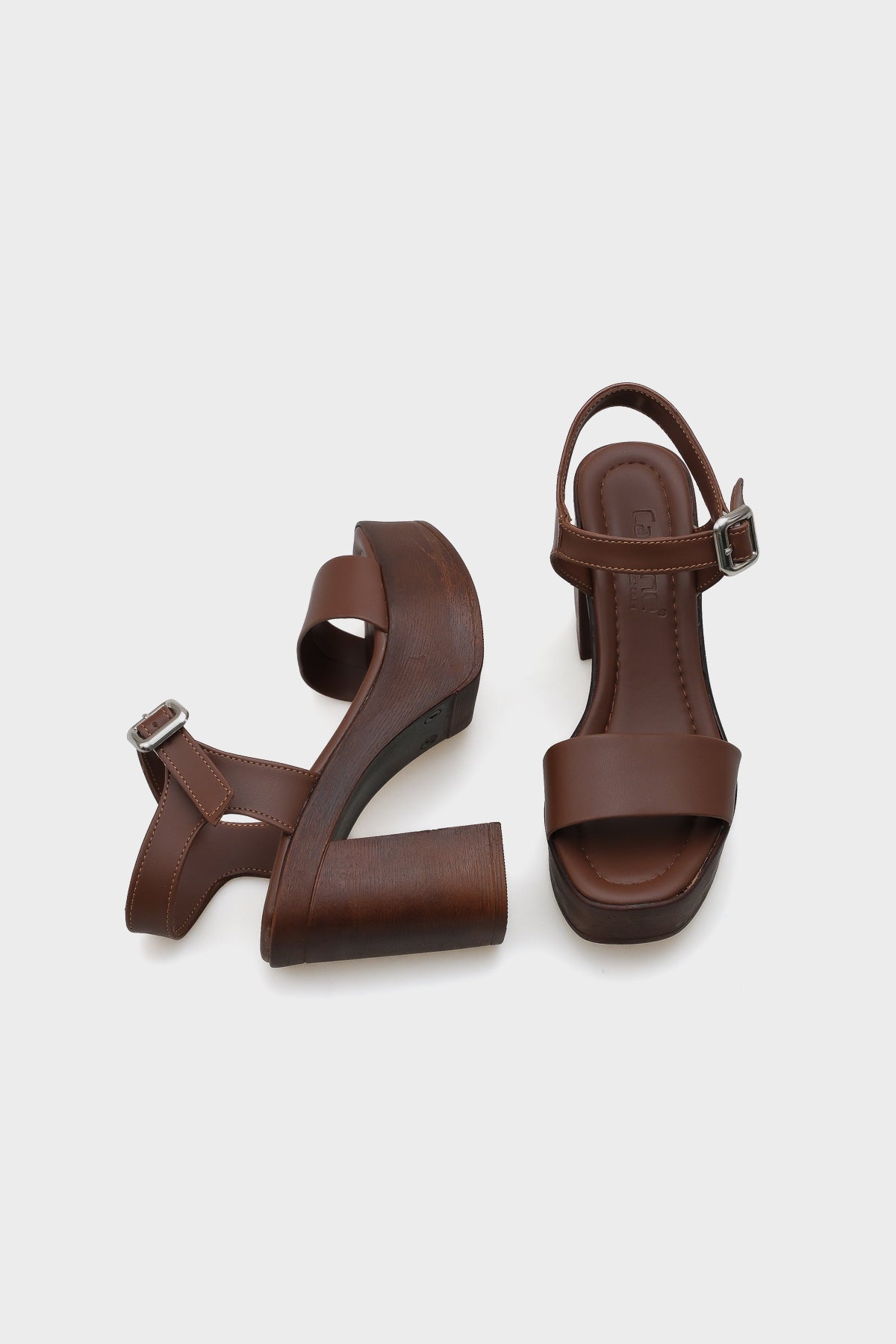 Dolores Platform Tek Bantlı Kadın Sandalet