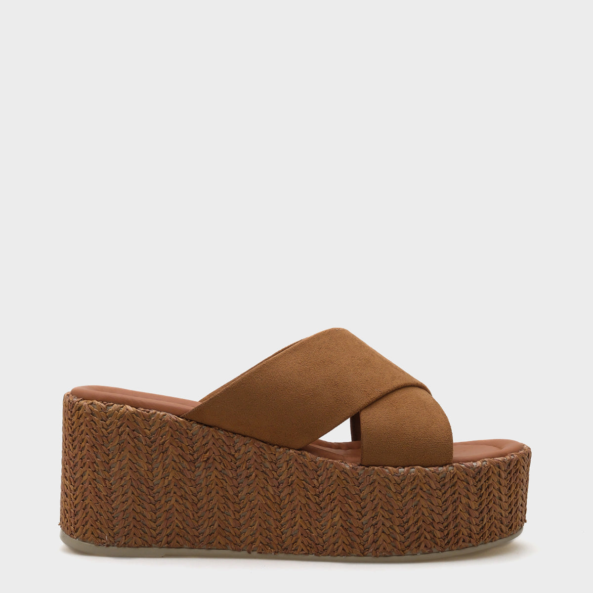 Vina Platform Çapraz Bantlı Kadın Terlik