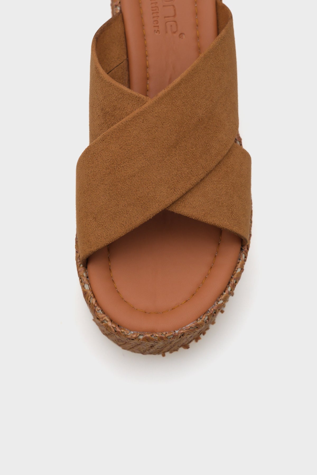 Vina Platform Çapraz Bantlı Kadın Terlik