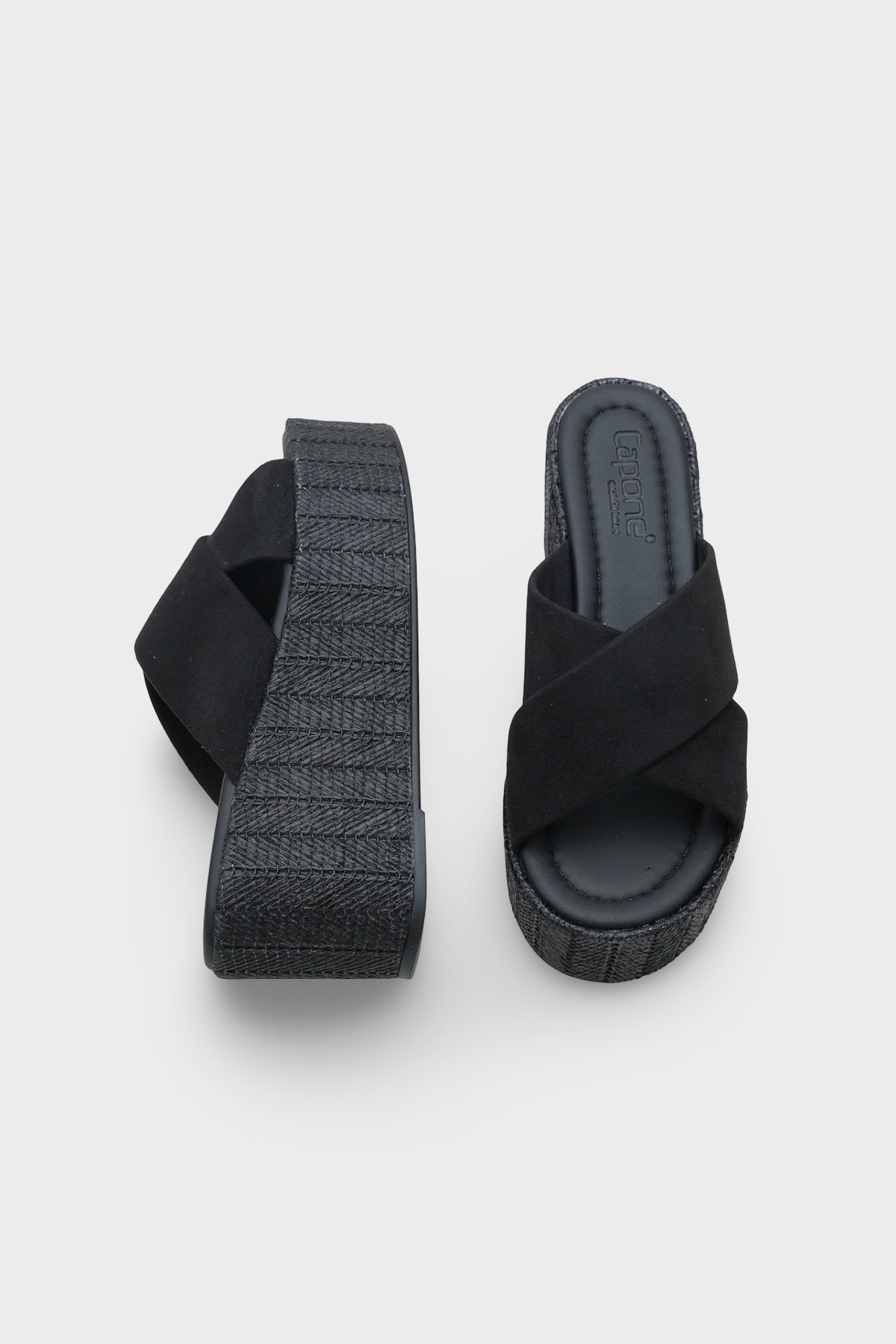 Vina Platform Çapraz Bantlı Kadın Terlik