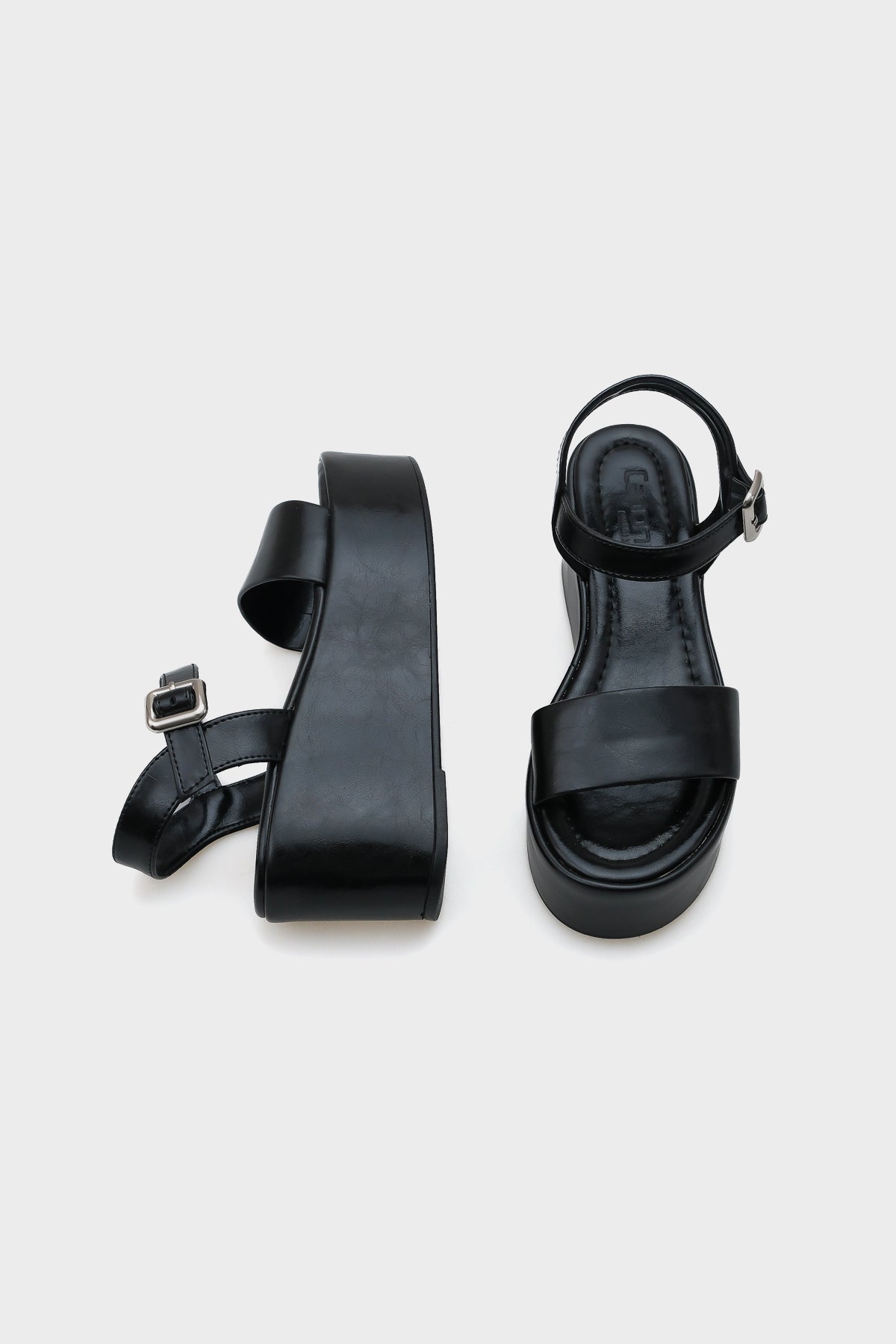 Donna Platform Tek Bantlı Kadın Sandalet