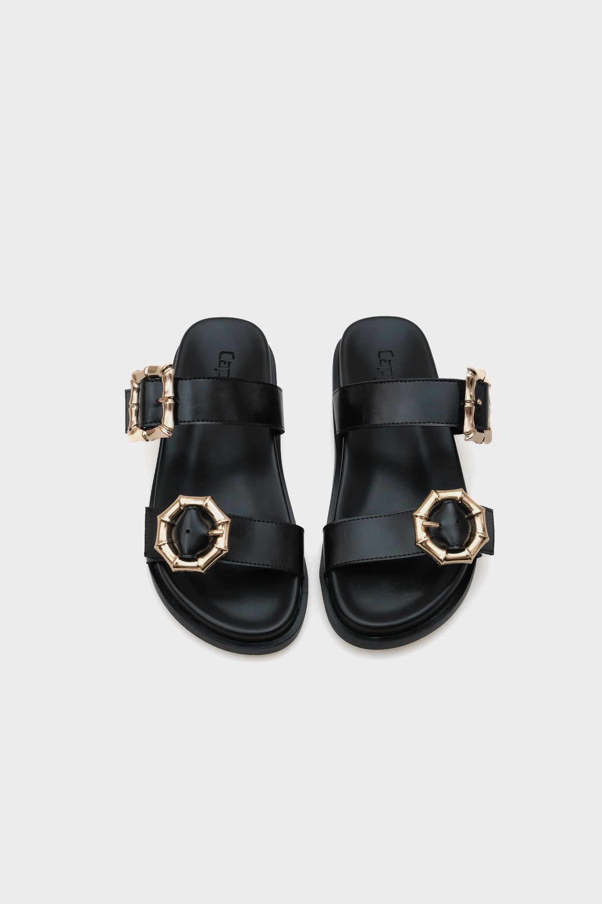 Marti  Çift Tokalı Kadın Konfor Terlik