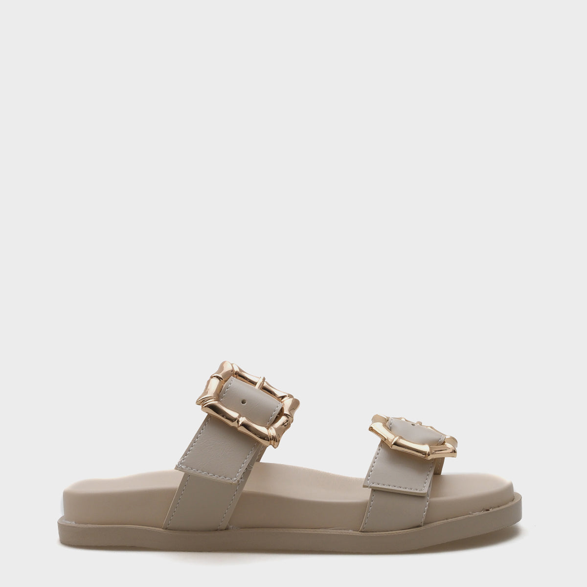 Marti  Çift Tokalı Kadın Konfor Terlik