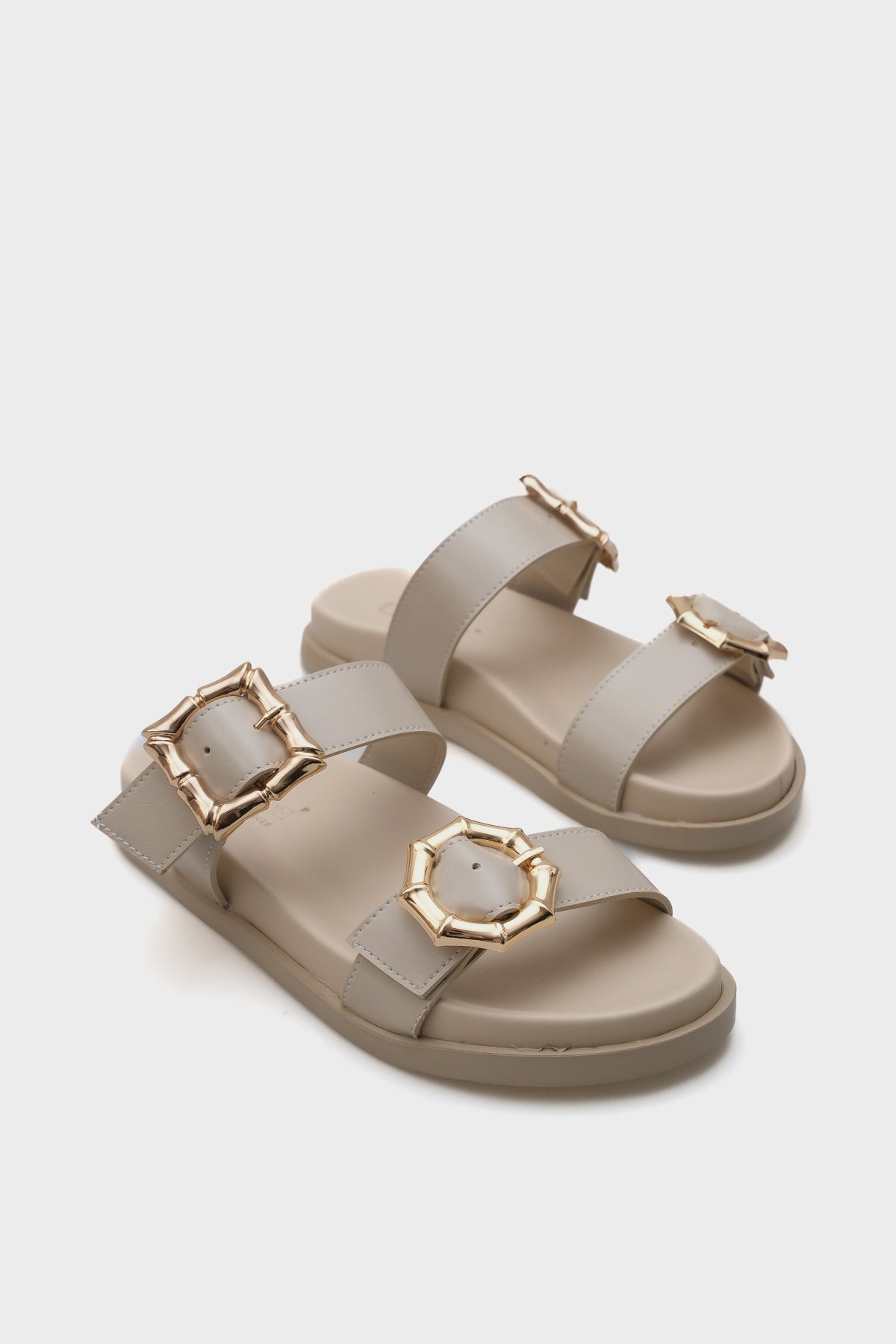 Marti  Çift Tokalı Kadın Konfor Terlik