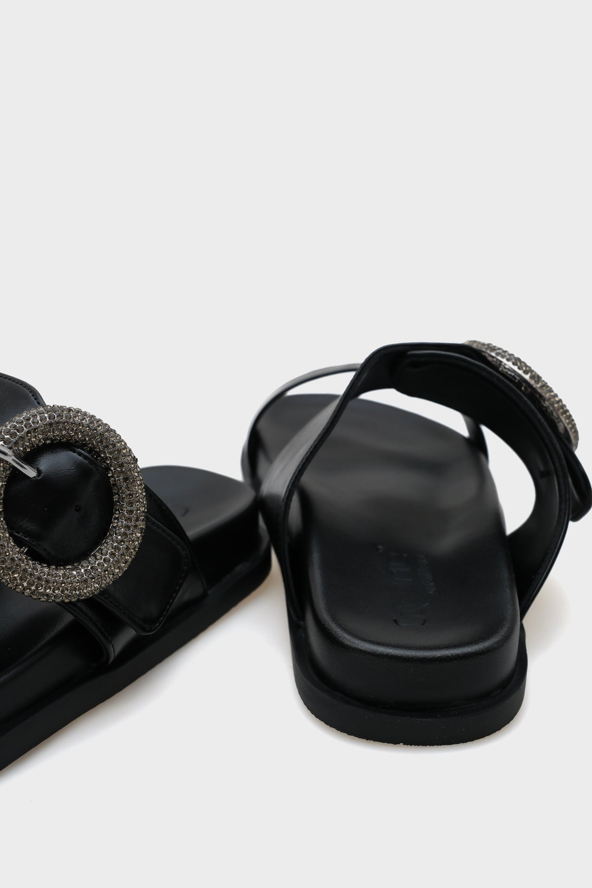 Mary  Taşlı Tokalı Kadın Konfor Terlik