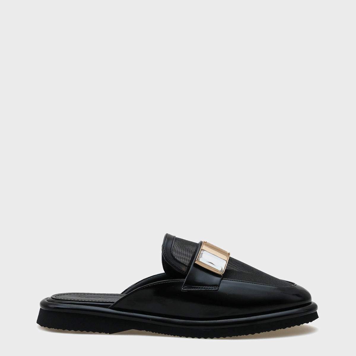 Meggie Burnu Kapalı Fileli Kadın Terlik