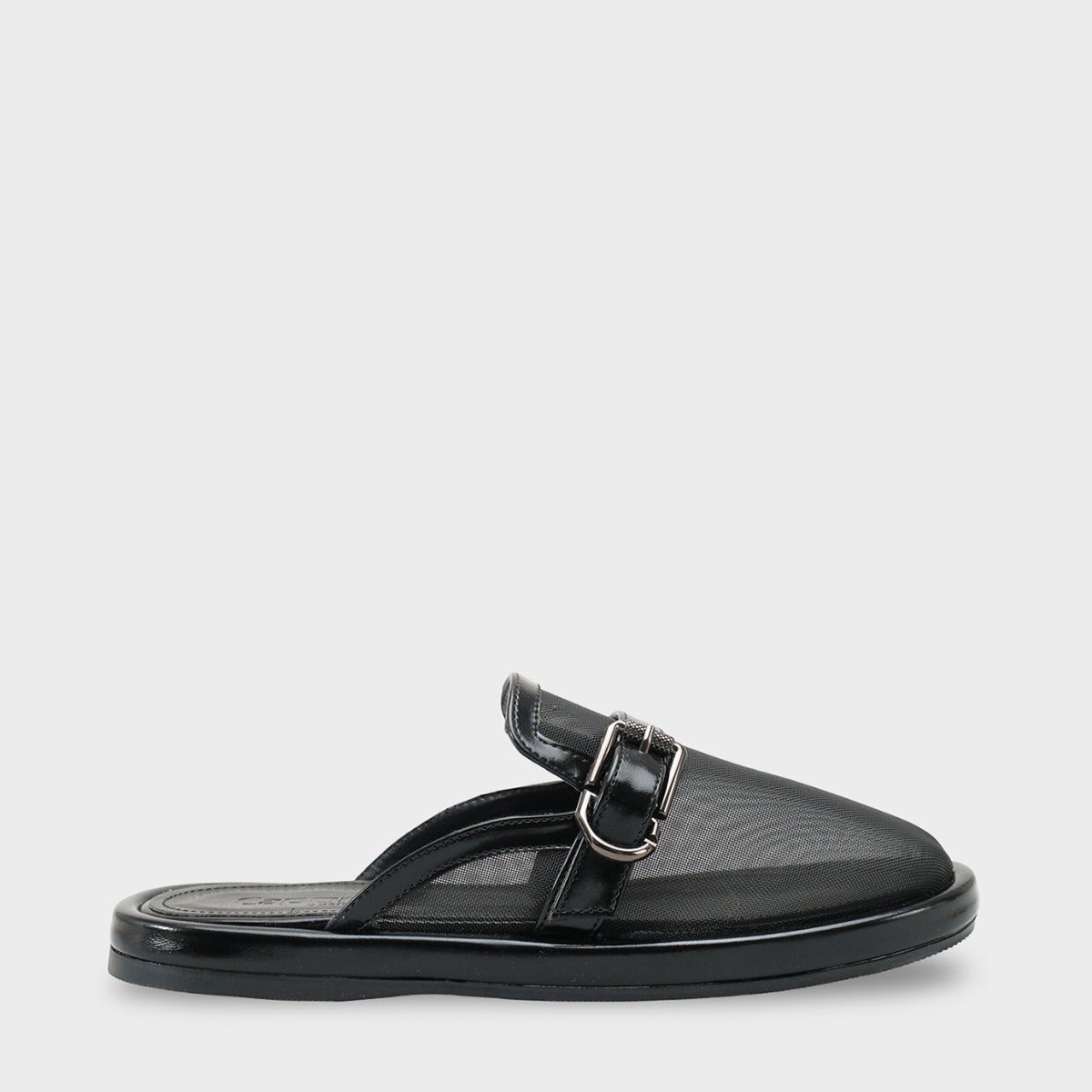 Bobbie Fileli Düz Topuklu Kadın Sabo Terlik