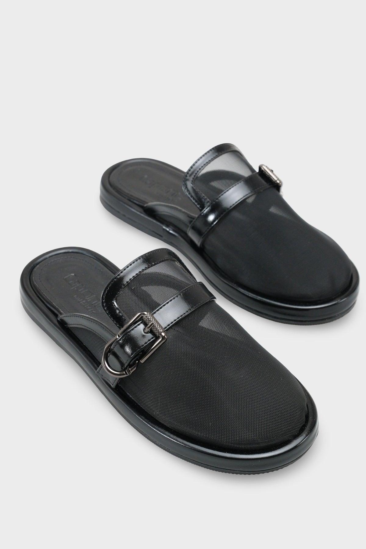 Bobbie Fileli Düz Topuklu Kadın Sabo Terlik