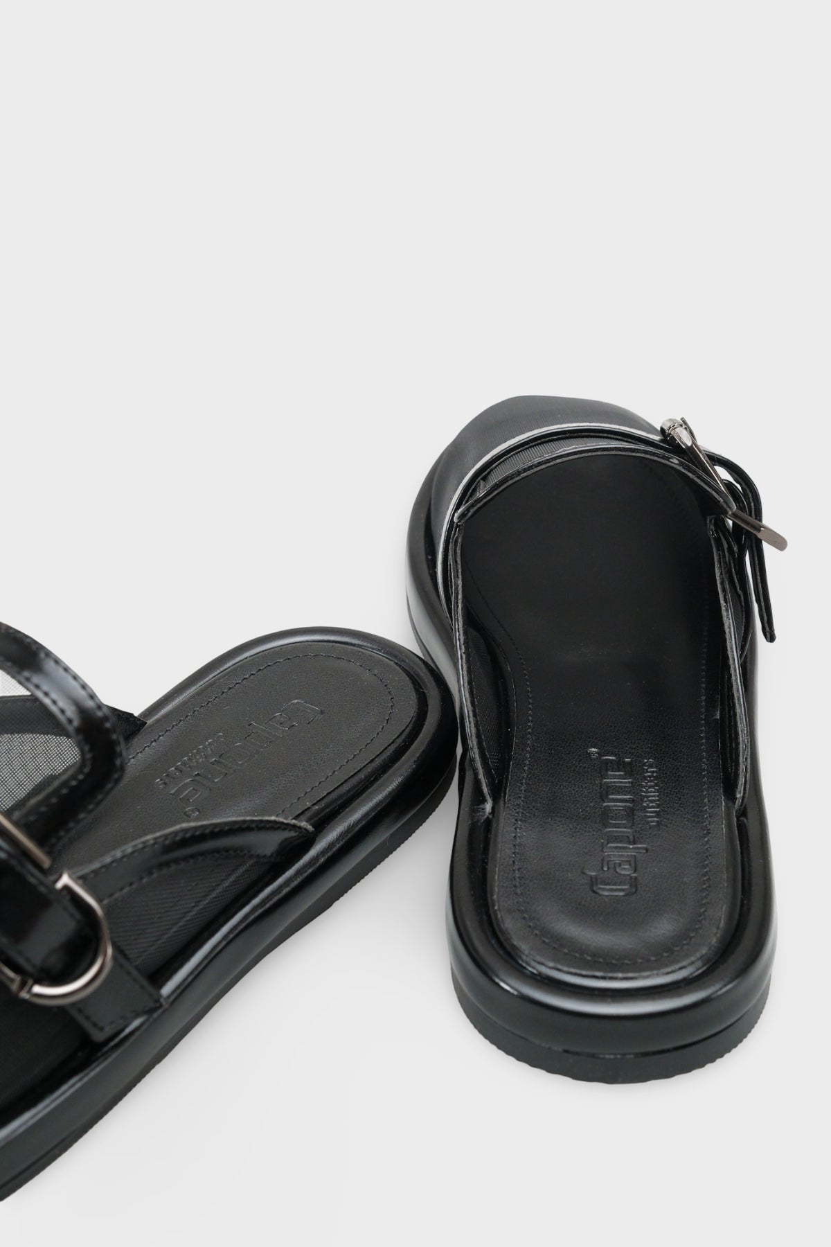 Bobbie Fileli Düz Topuklu Kadın Sabo Terlik