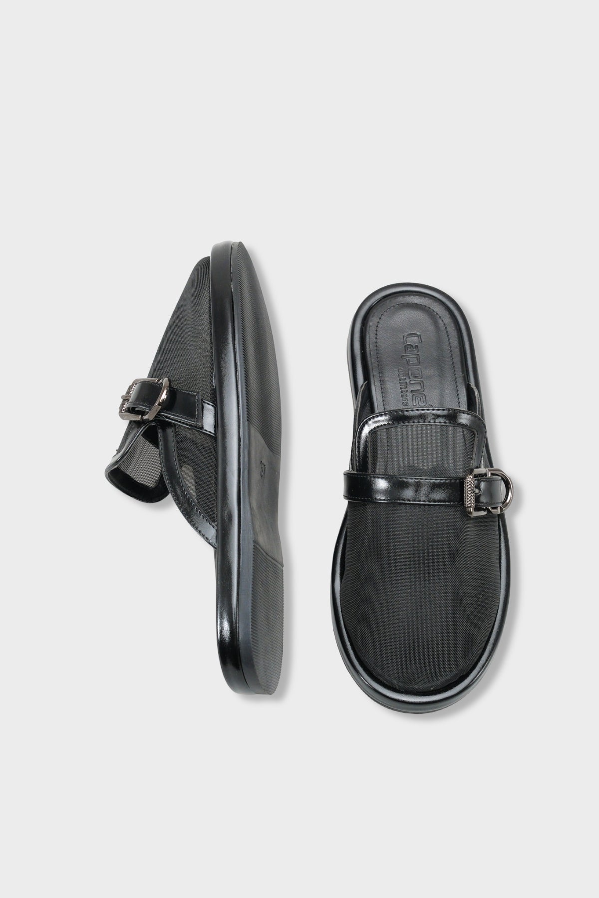 Bobbie Fileli Düz Topuklu Kadın Sabo Terlik