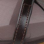 Marnie Sivri Burunlu Fileli Metal Tokalı Orta Topuklu Şık Kadın Terlik