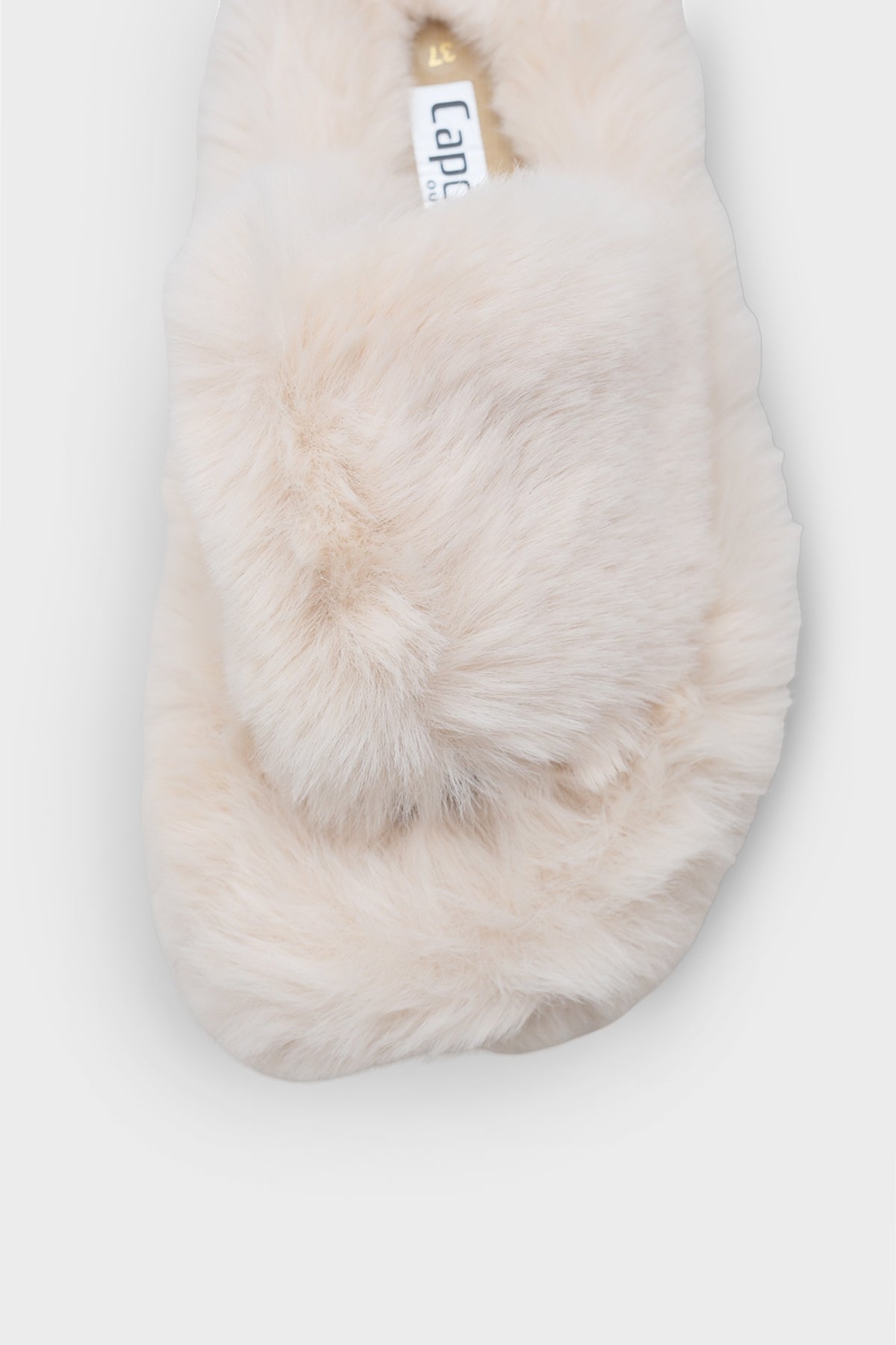 Nyssa Peluş Tüylü Kadın Ev Terliği