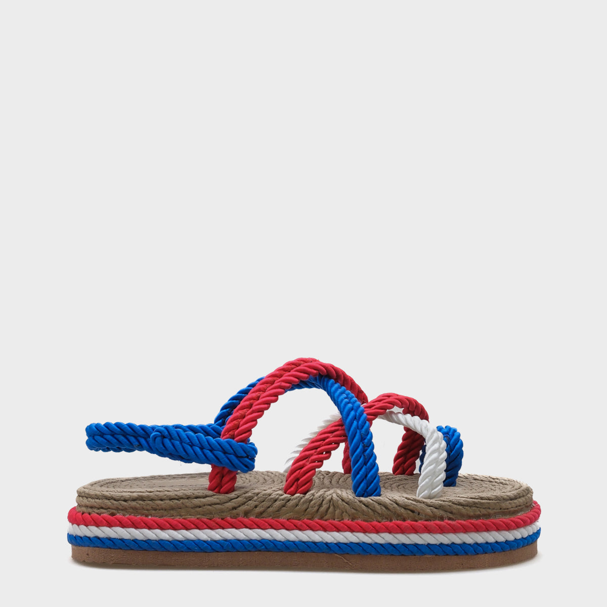 Eden Dolgu Topuk İpli Kadın Sandalet