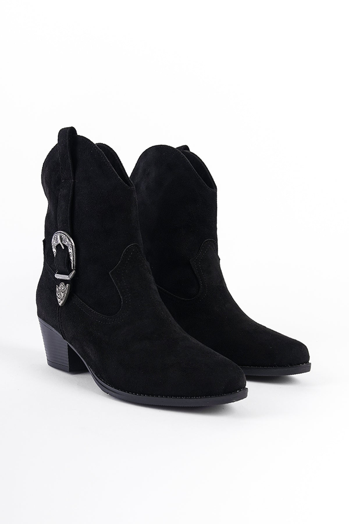 Zane Süet Çekmeli Kadın Kovboy Bot
