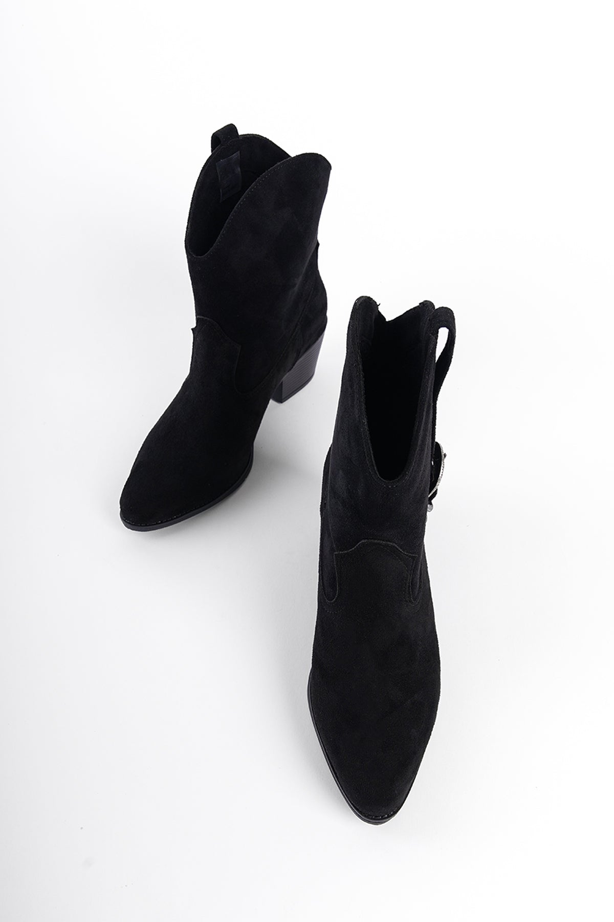 Zane Süet Çekmeli Kadın Kovboy Bot