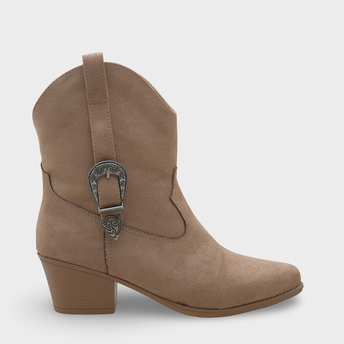 Zane Süet Çekmeli Kadın Kovboy Bot