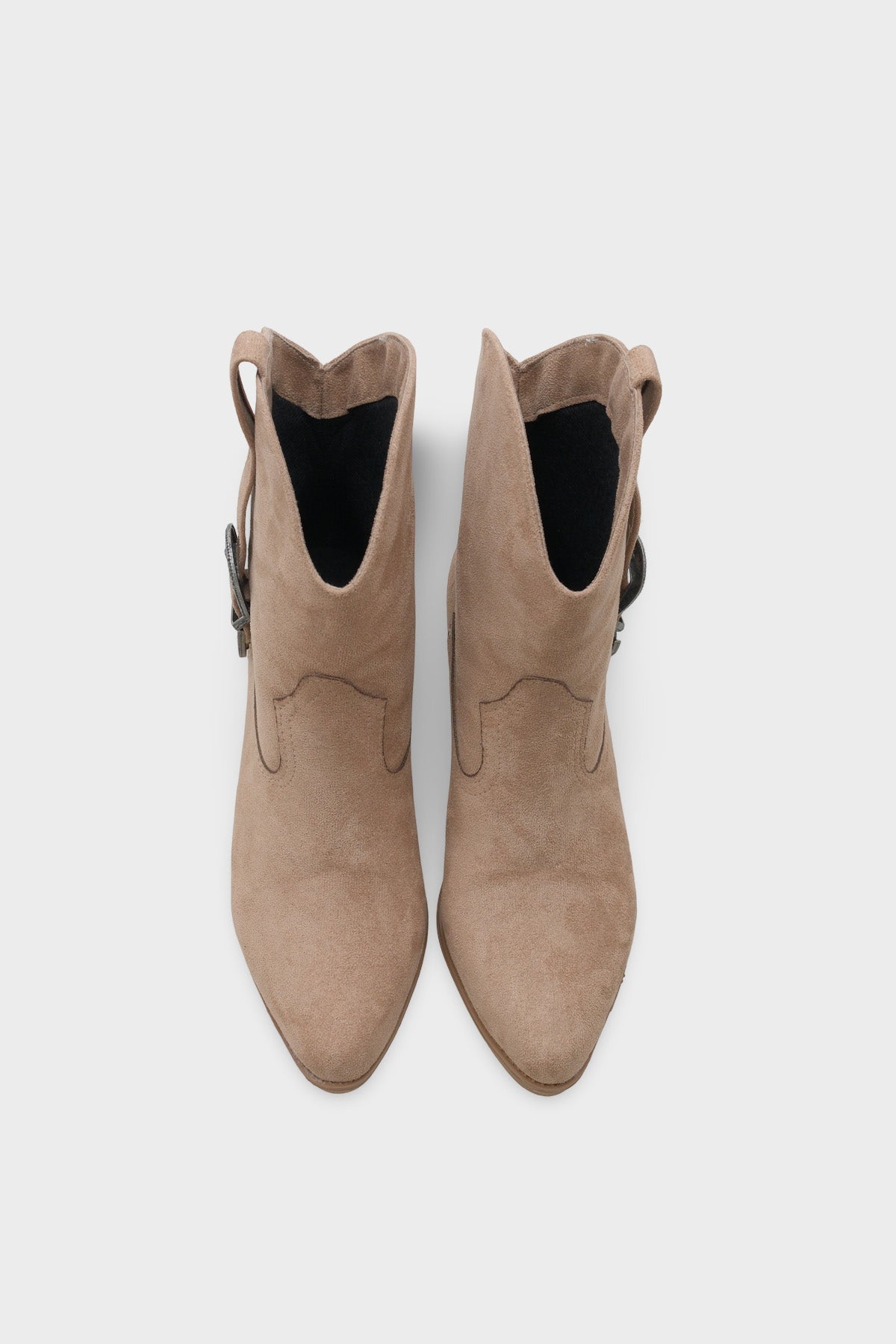 Zane Süet Çekmeli Kadın Kovboy Bot