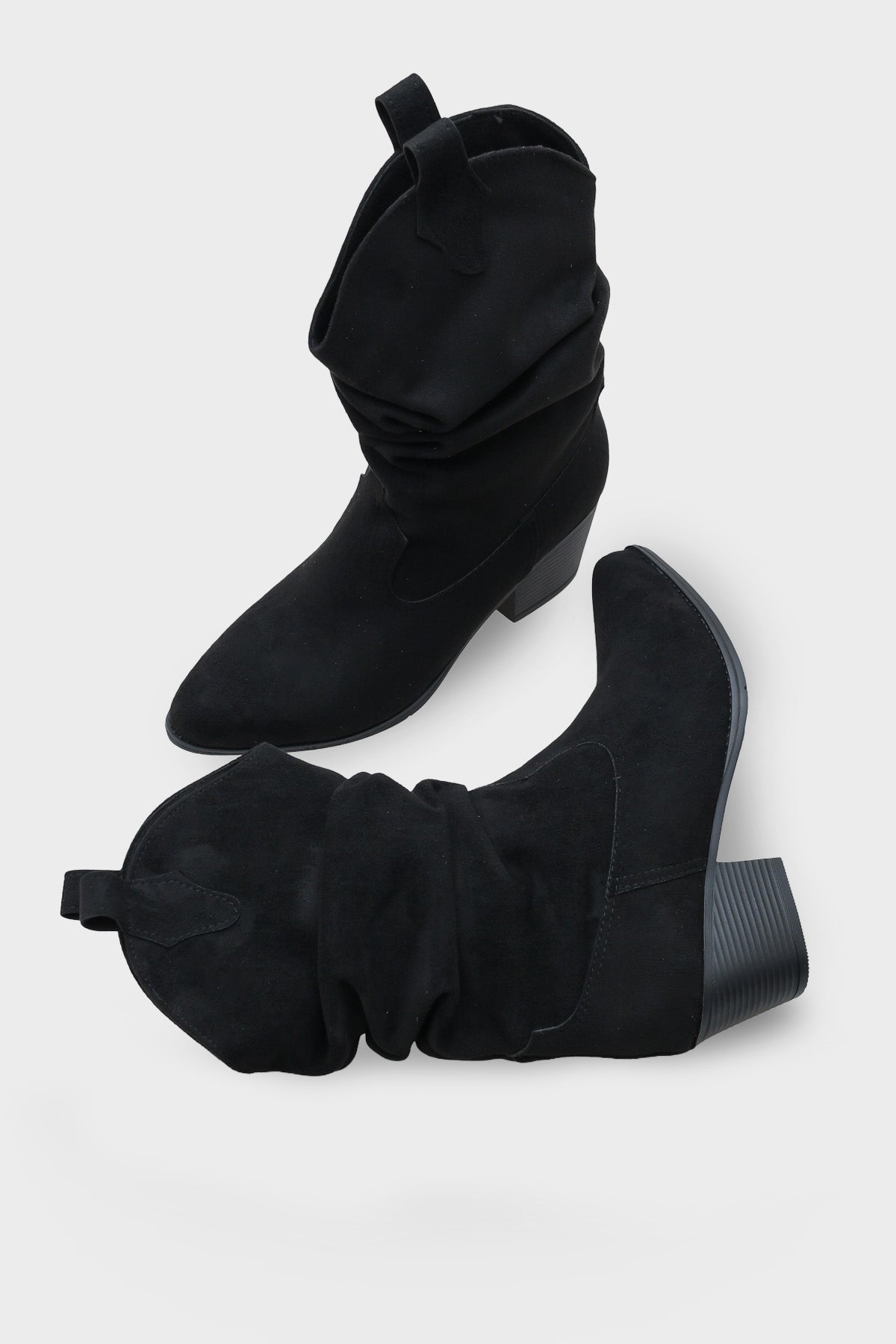 West Süet Çekmeli Kadın Kovboy Bot