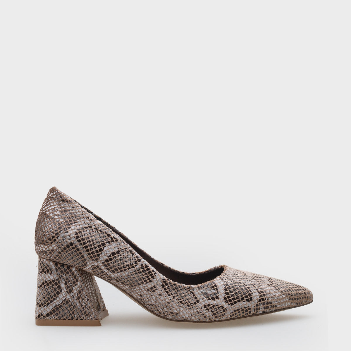 Sabrina Orta Topuklu Yumuşak Pedli Taban Kadın Ayakkabı