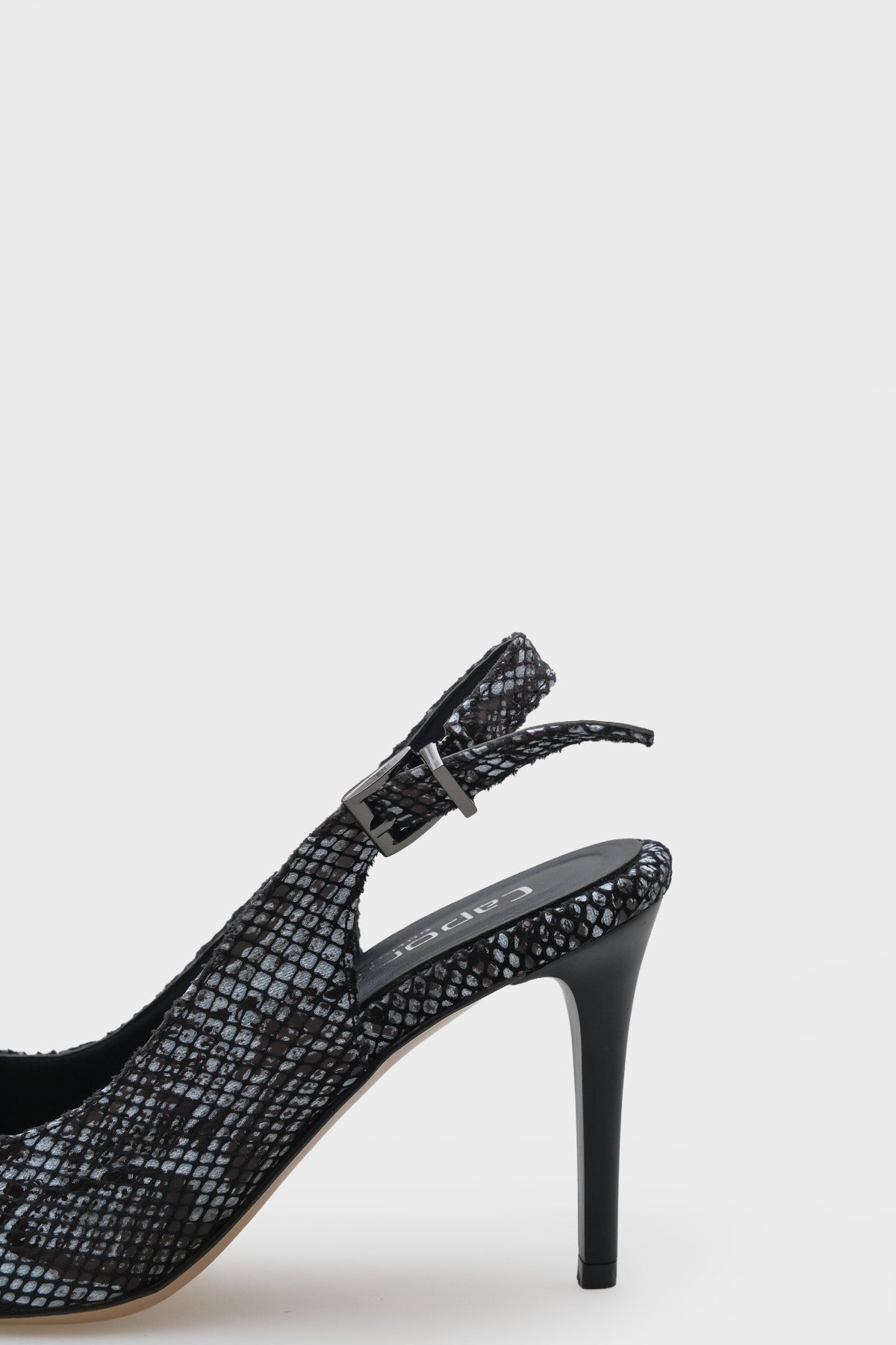 Sally Arkası Açık Orta Topuklu Yumuşak Pedli Taban Kadın Ayakkabı