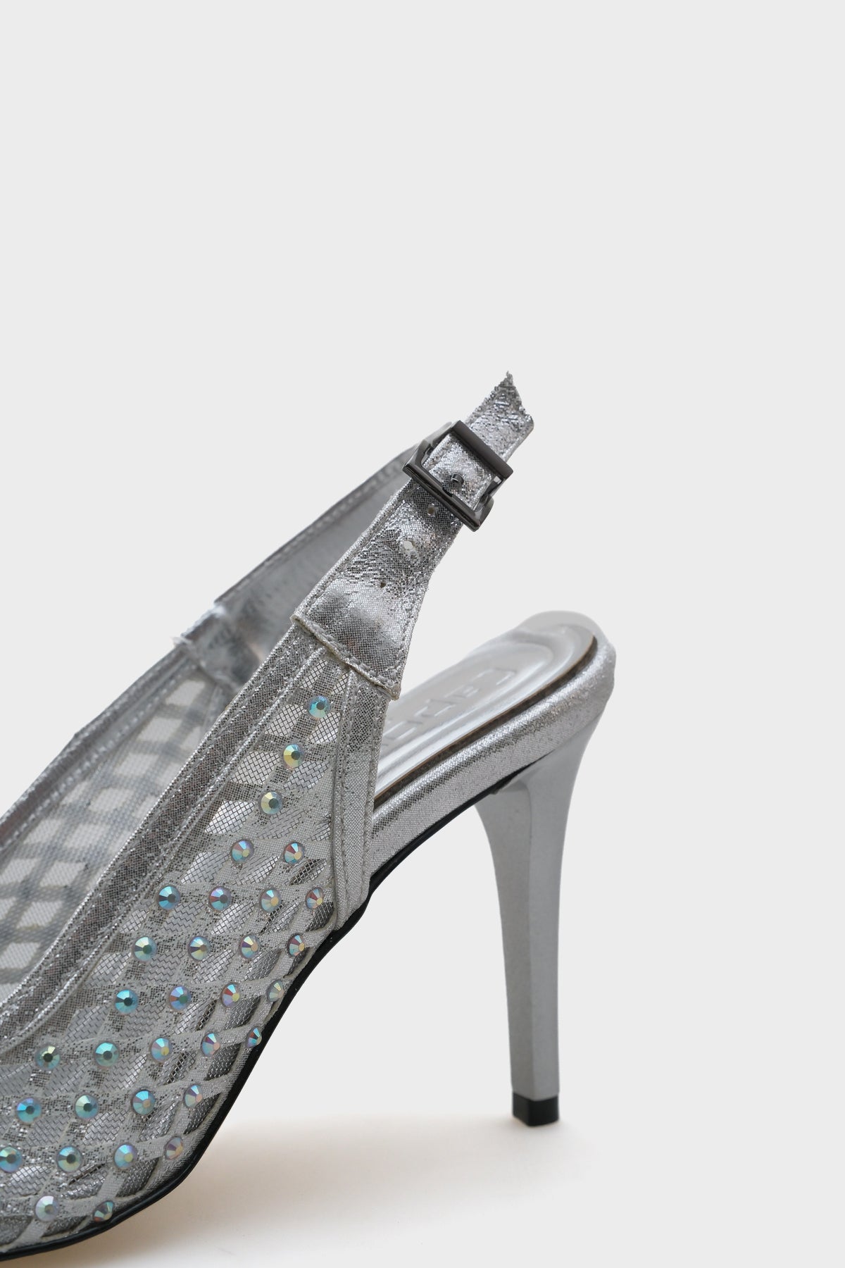 Hilary Taşlı Fileli Stiletto