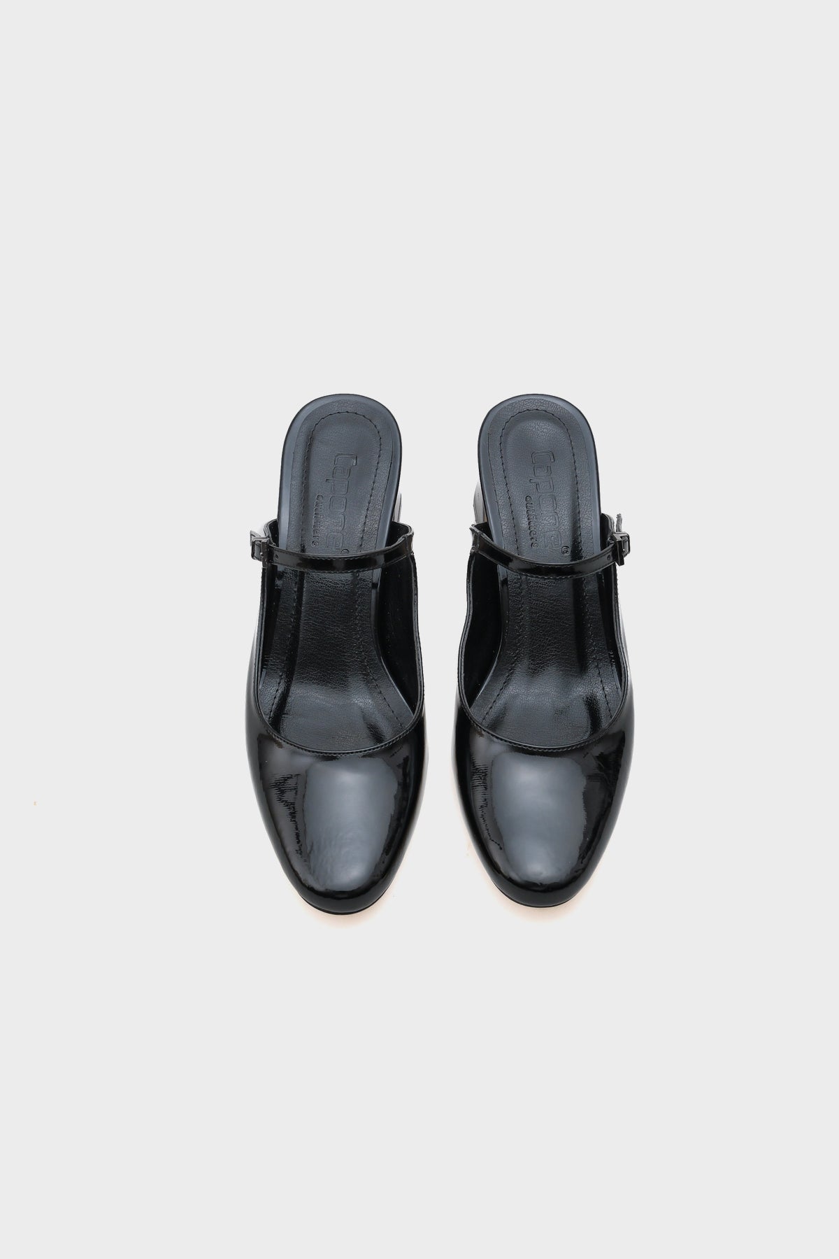 Nancy Orta Topuklu Bantlı Burnu Kapalı Kadın Terlik