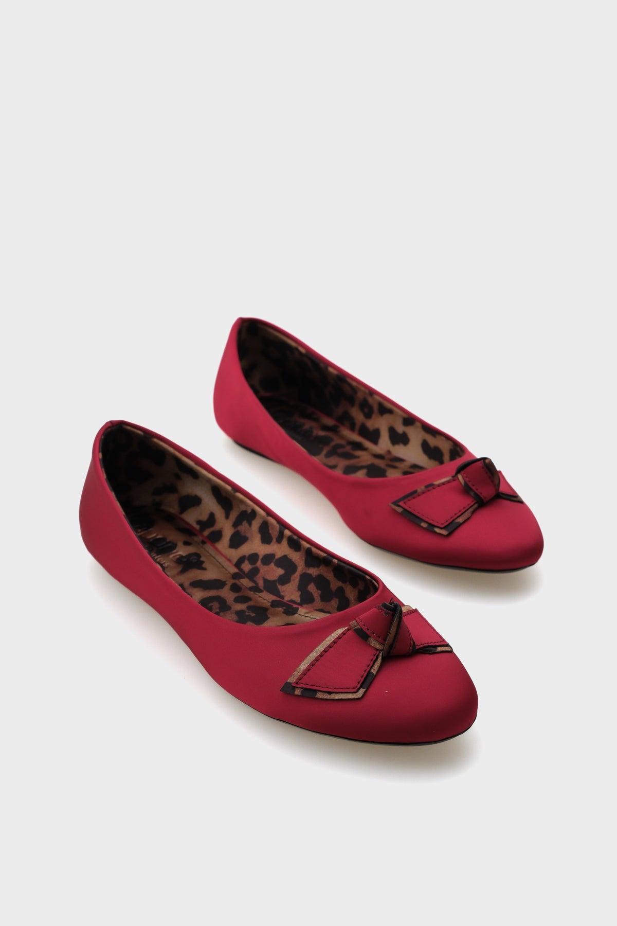 Aveline Saten Leopar Kadın Babet