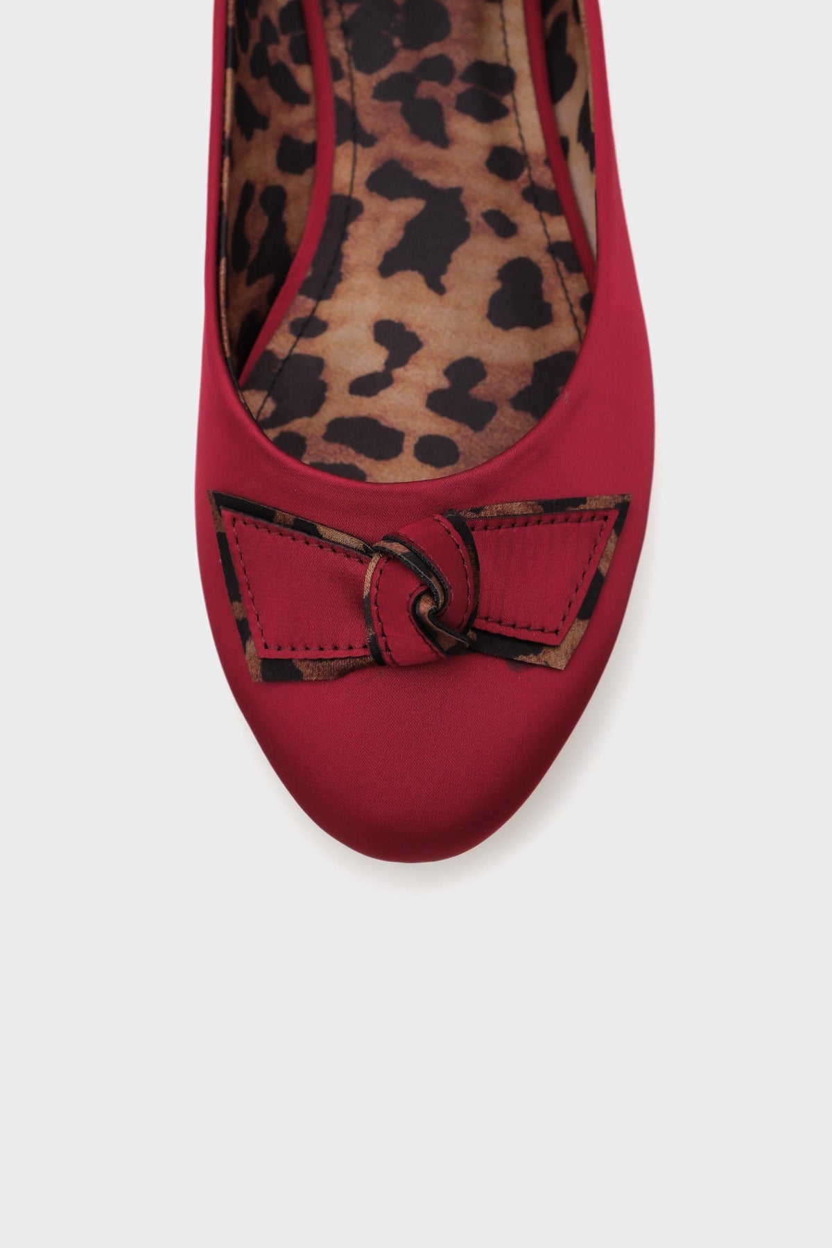 Aveline Saten Leopar Kadın Babet