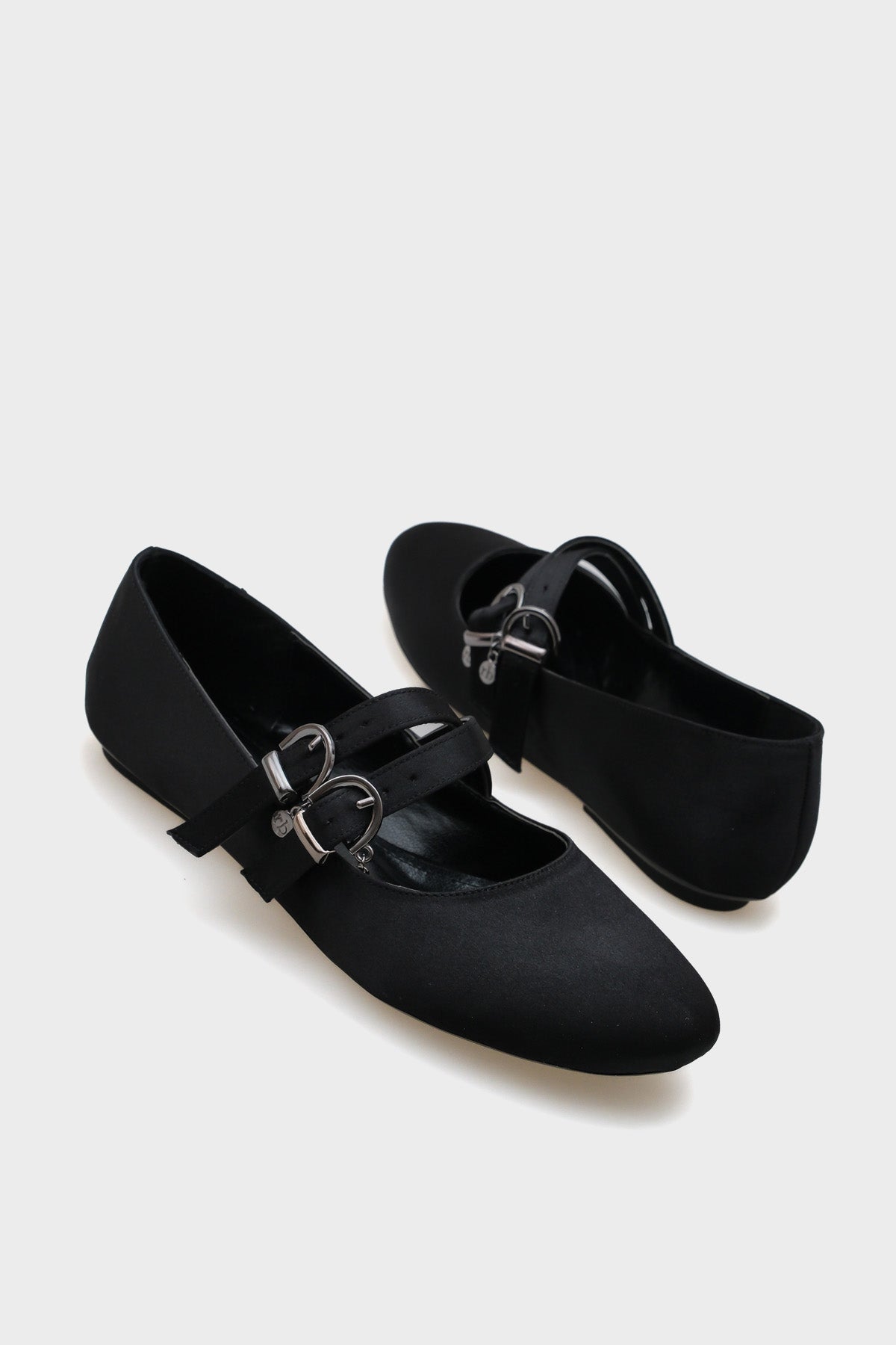 Azalea Çift Bantlı Tokalı Babet