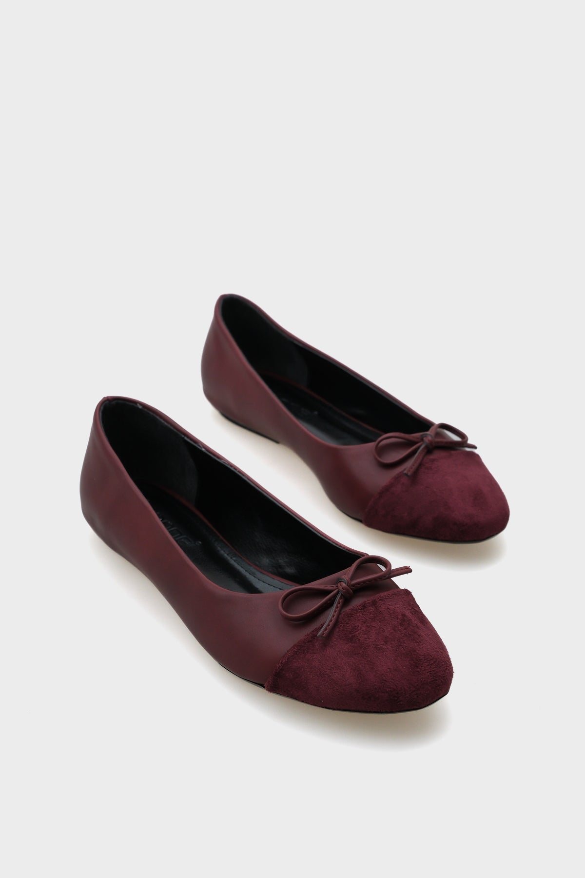 Becky Burnu Süetli Kadın Babet