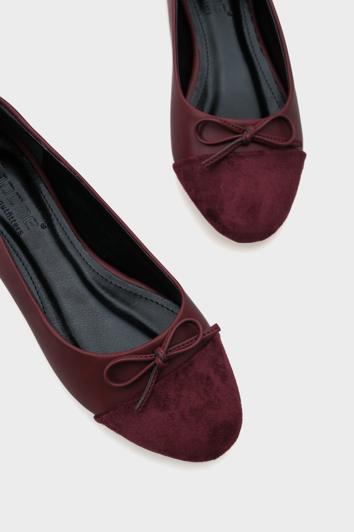 Becky Burnu Süetli Kadın Babet