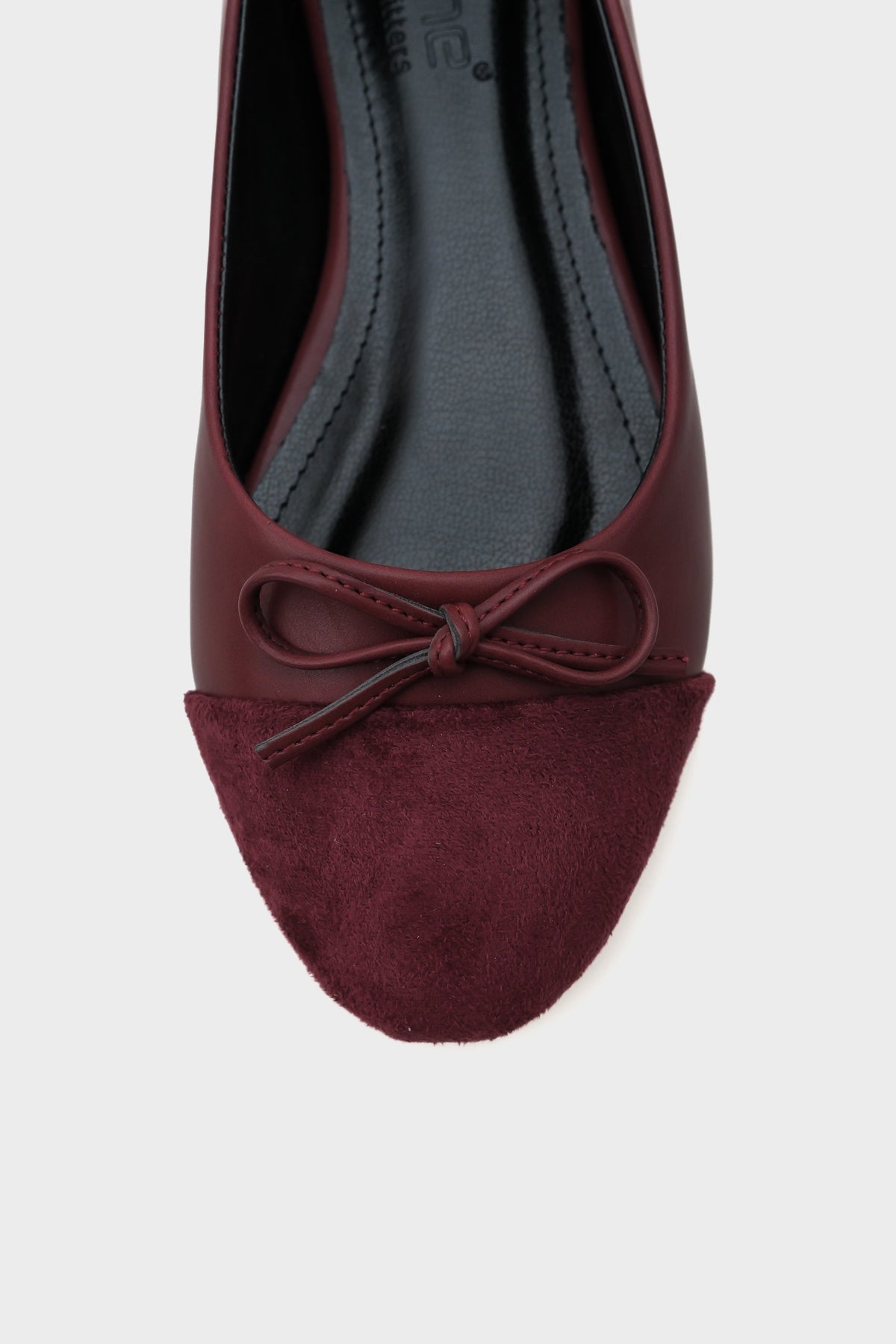 Becky Burnu Süetli Kadın Babet