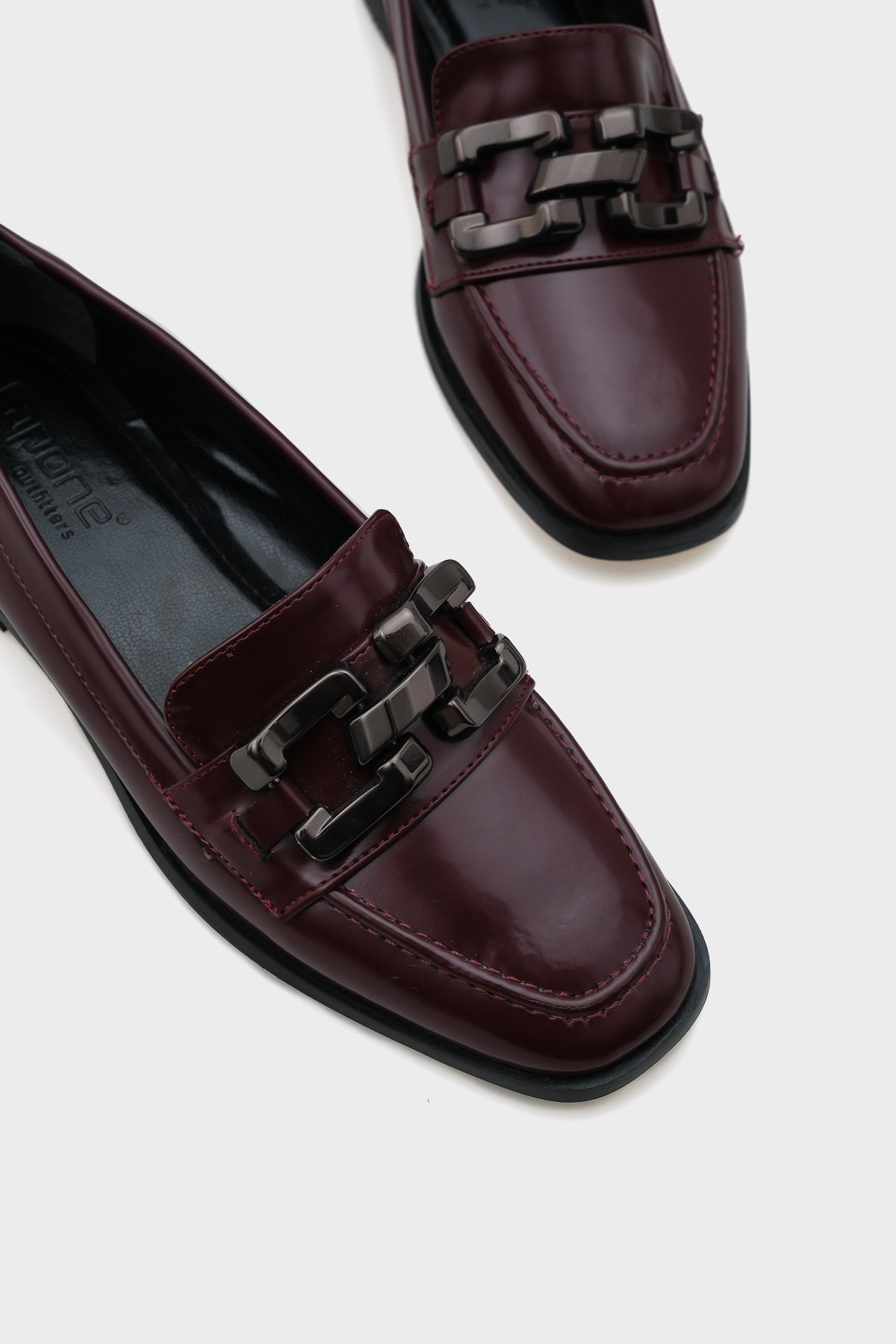 Carina Metal Tokalı Kadın Loafer Ayakkabı