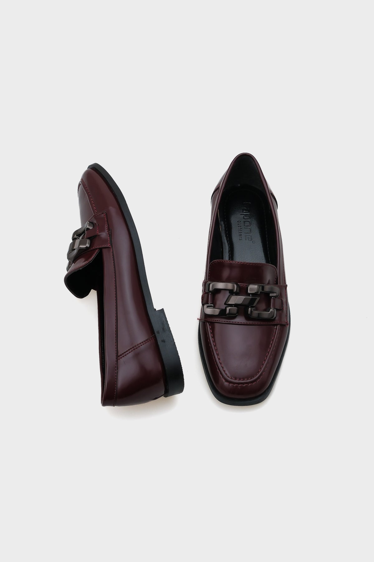 Carina Metal Tokalı Kadın Loafer Ayakkabı