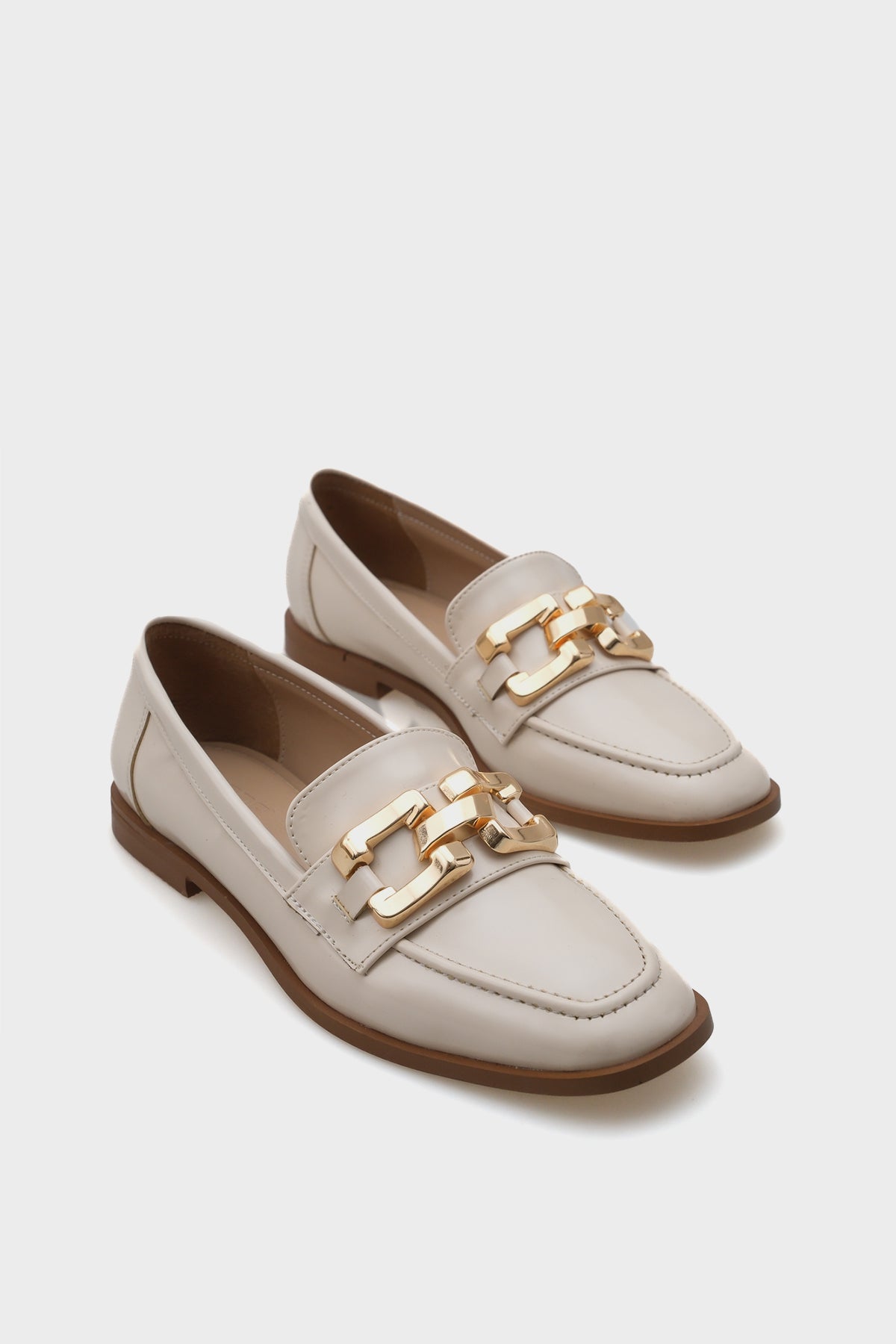 Carina Metal Tokalı Kadın Loafer Ayakkabı