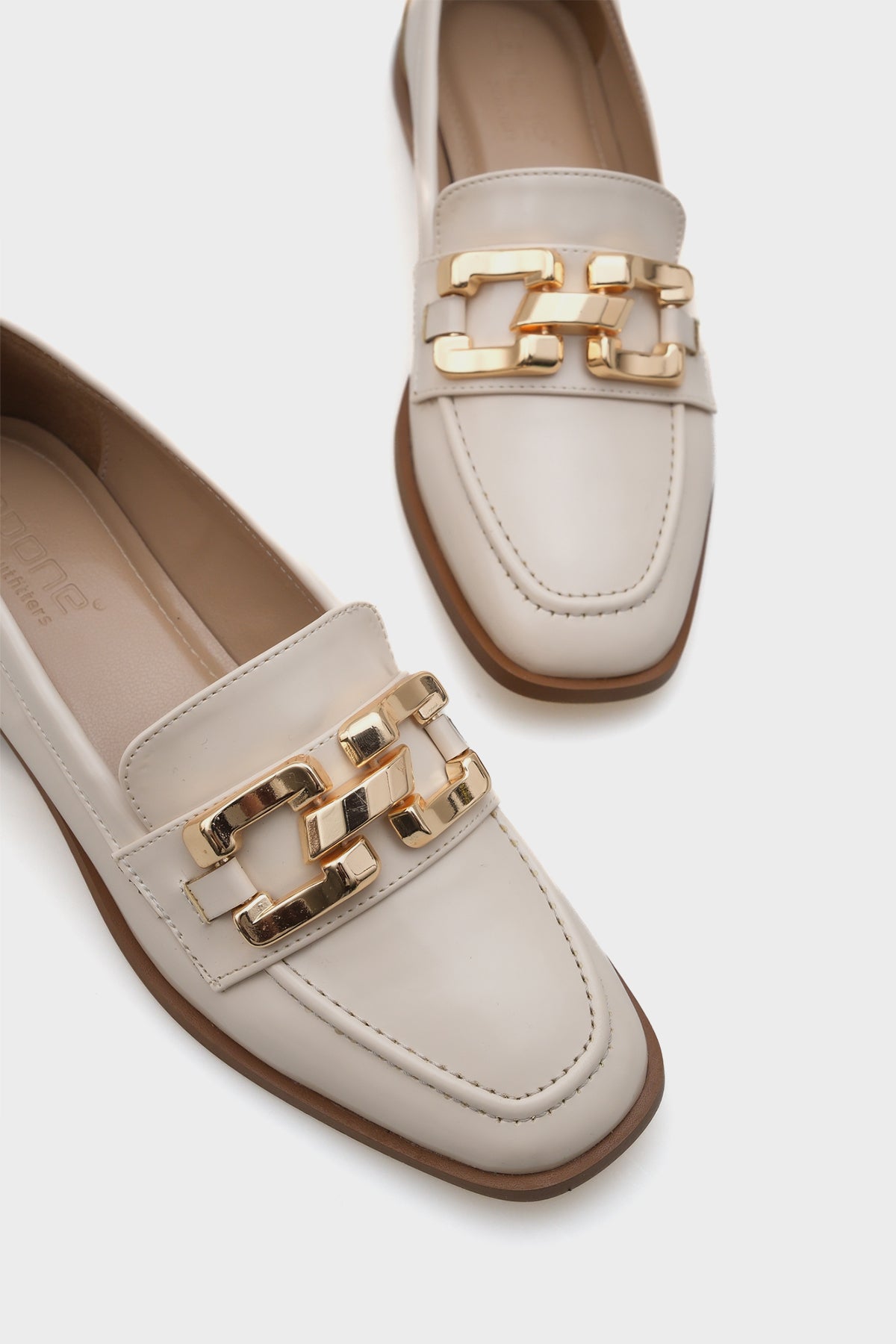 Carina Metal Tokalı Kadın Loafer Ayakkabı
