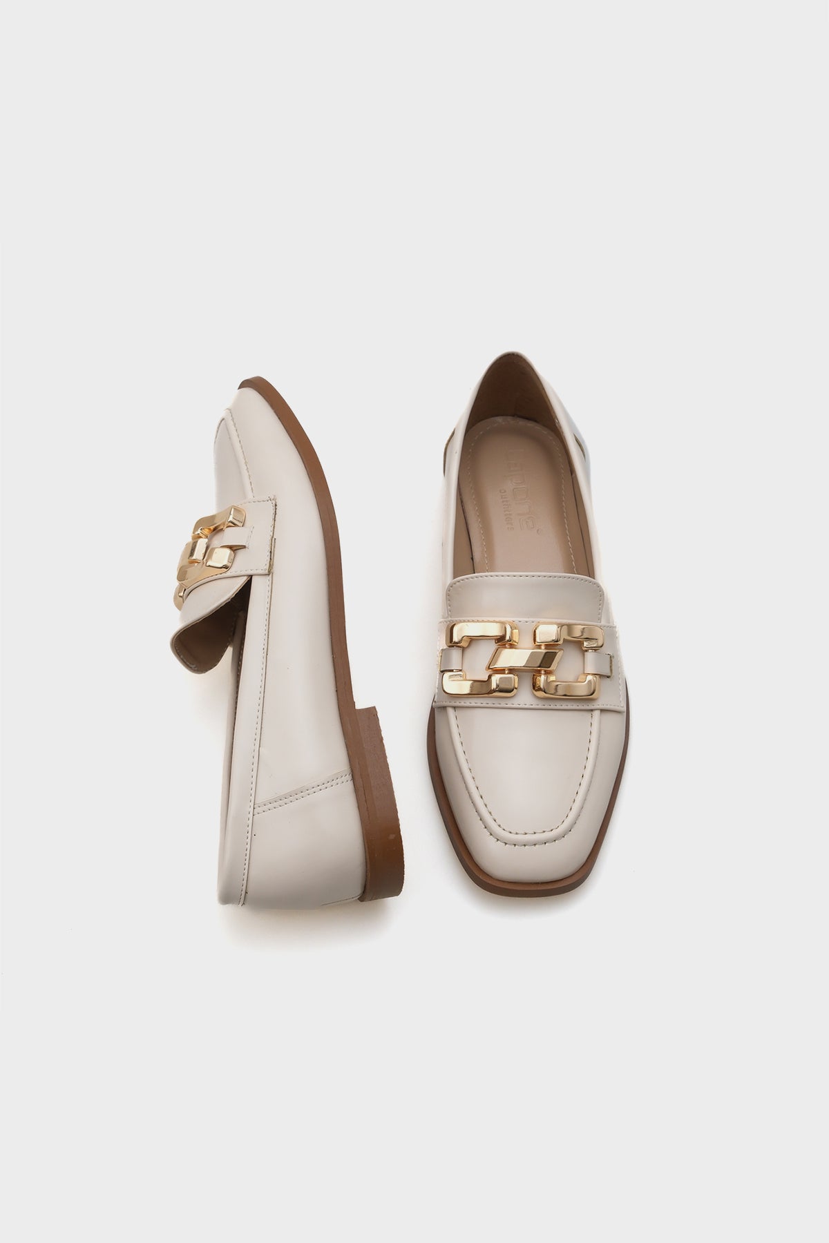 Carina Metal Tokalı Kadın Loafer Ayakkabı