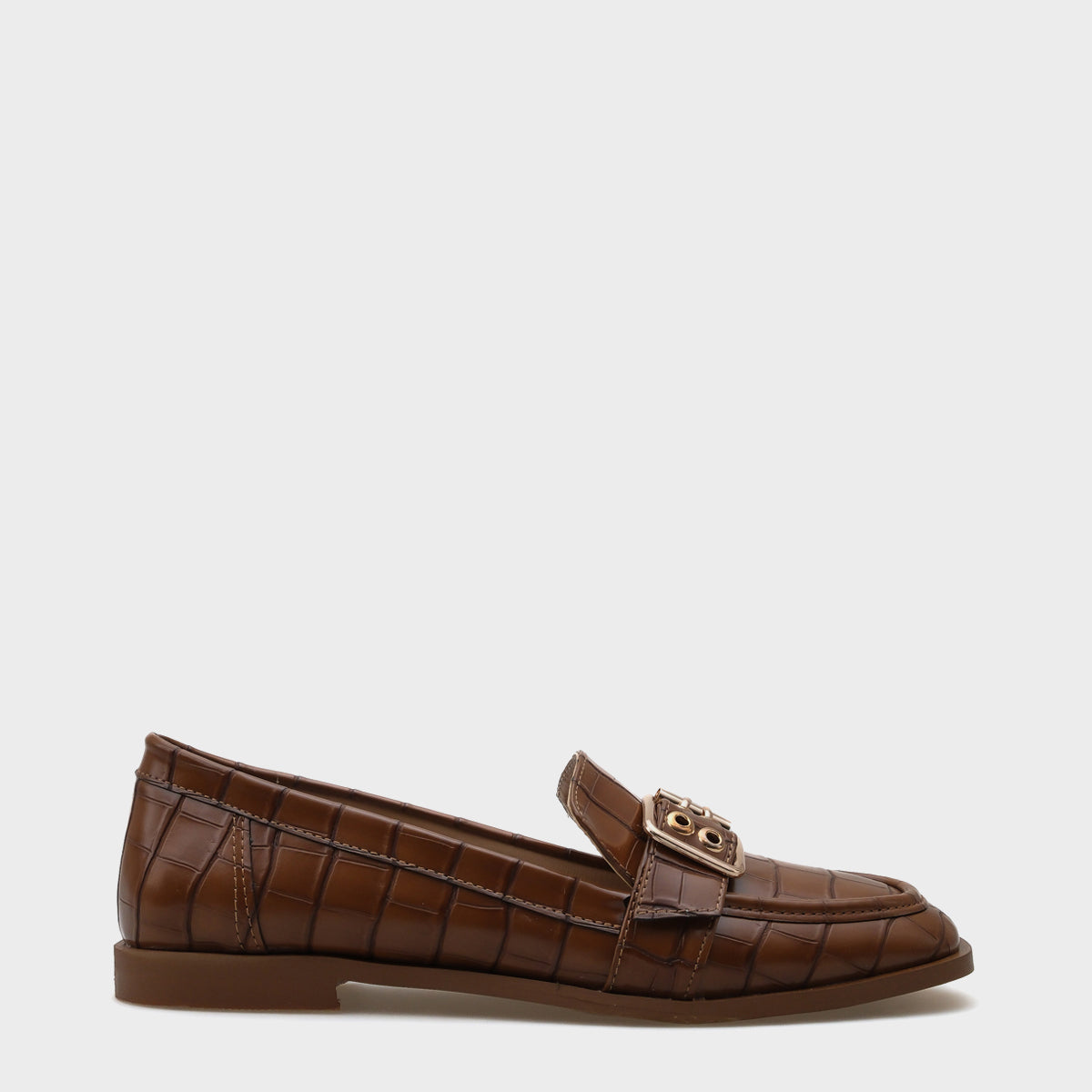 Carla Metal Tokalı Kadın Loafer Ayakkabı