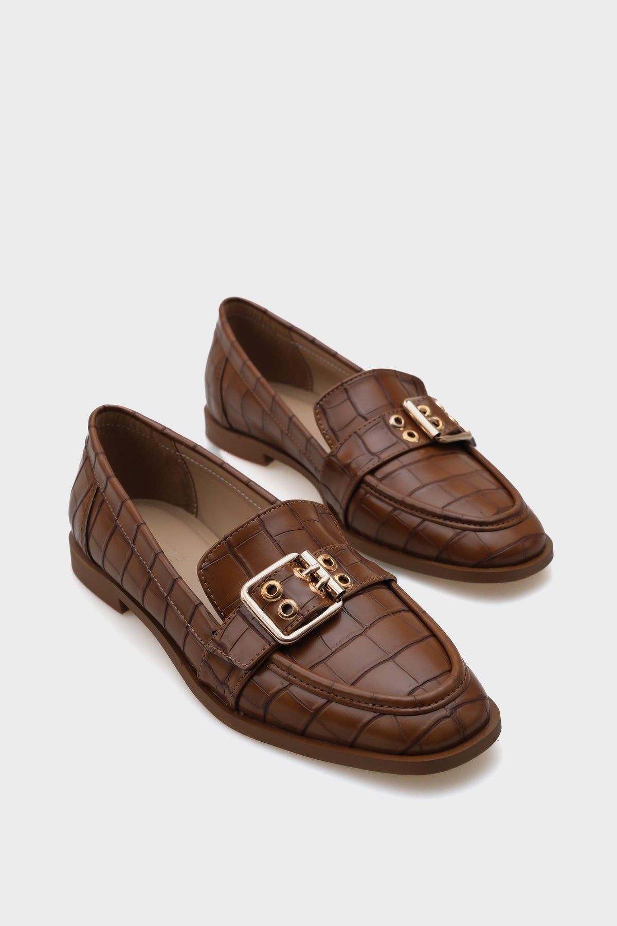 Carla Metal Tokalı Kadın Loafer Ayakkabı