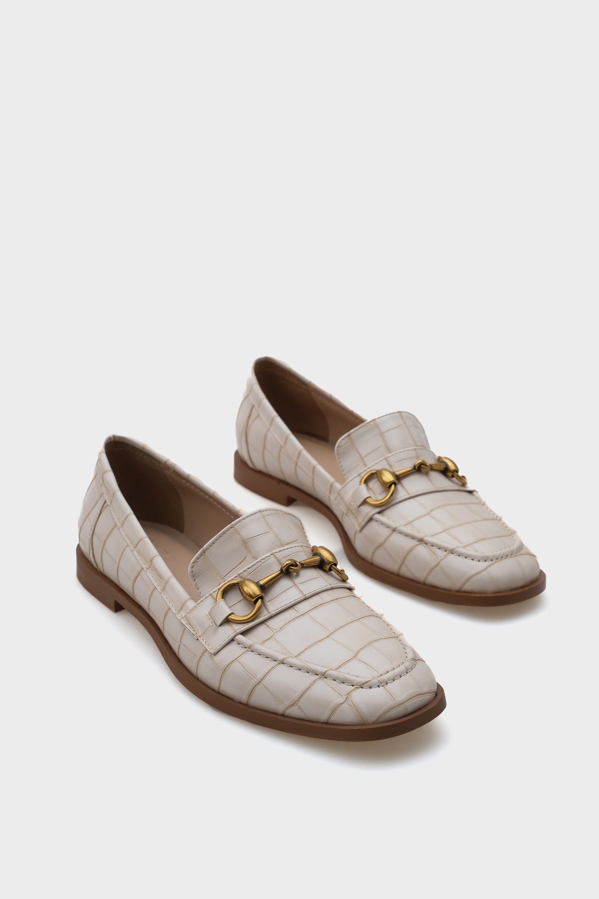 Carola Metal Tokalı Kadın Loafer Ayakkabı