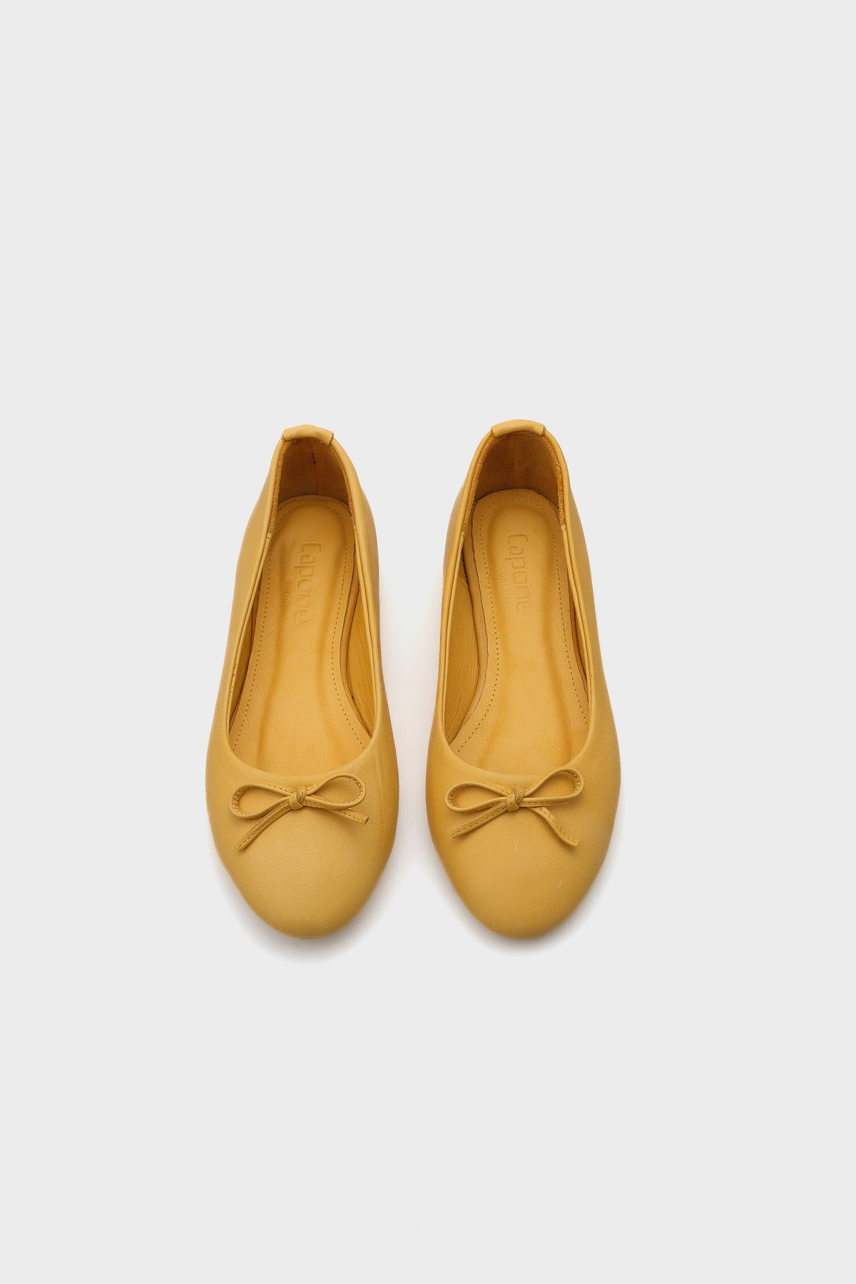 Bloom Hakiki Deri Fiyonklu Yuvarlak Burunlu Kadın Babet