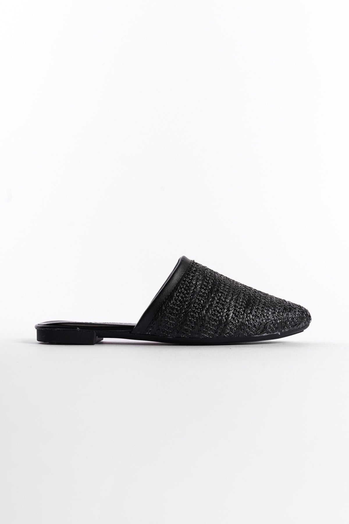 Hasır Sivri Burunlu Kapalı Kadın Terlik