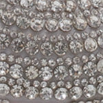 Laryssa Komple Taşlı Sivri Burunlu Saten Arkası Açık Kadın Topuklu Düğün Ayakkabı