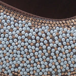 Denyse Komple Taşlı Sivri Burunlu Saten Arkası Bantlı Kadın Ayakkabı